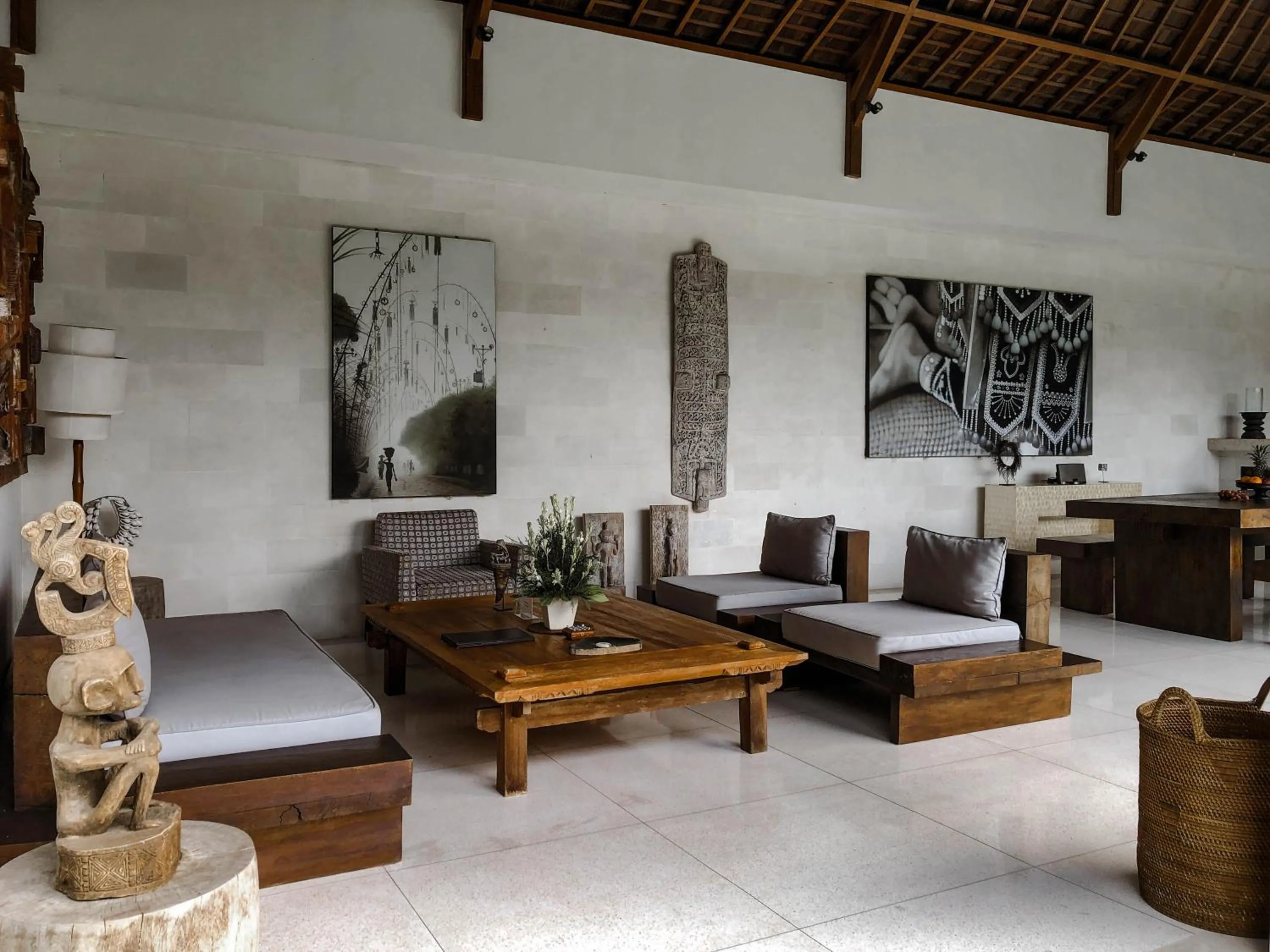 Living room in Villa Chocolat Seminyak