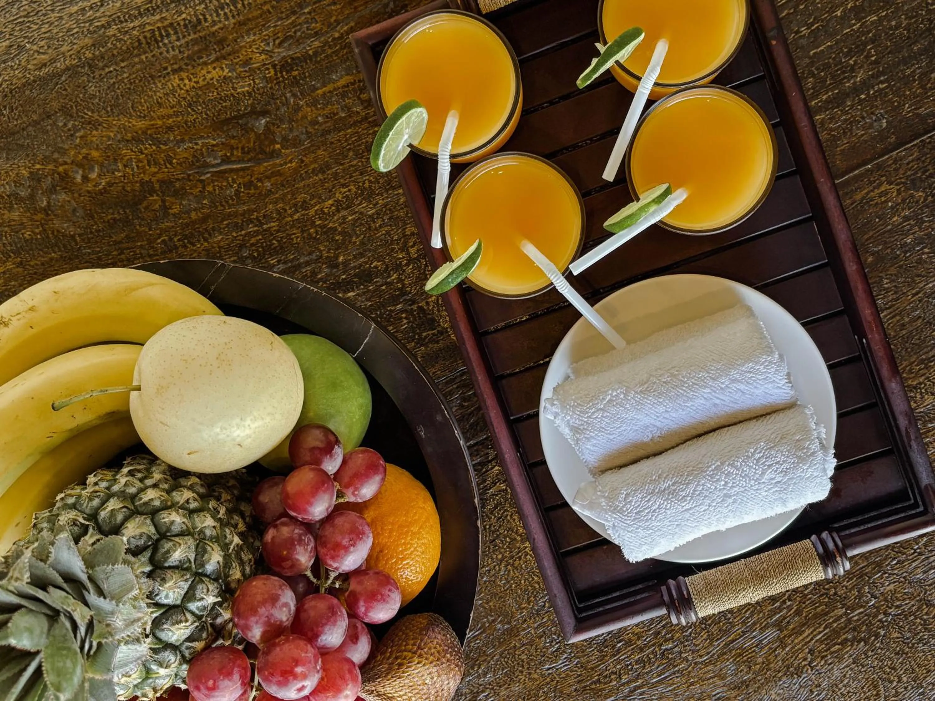 Food and drinks in Villa Chocolat Seminyak