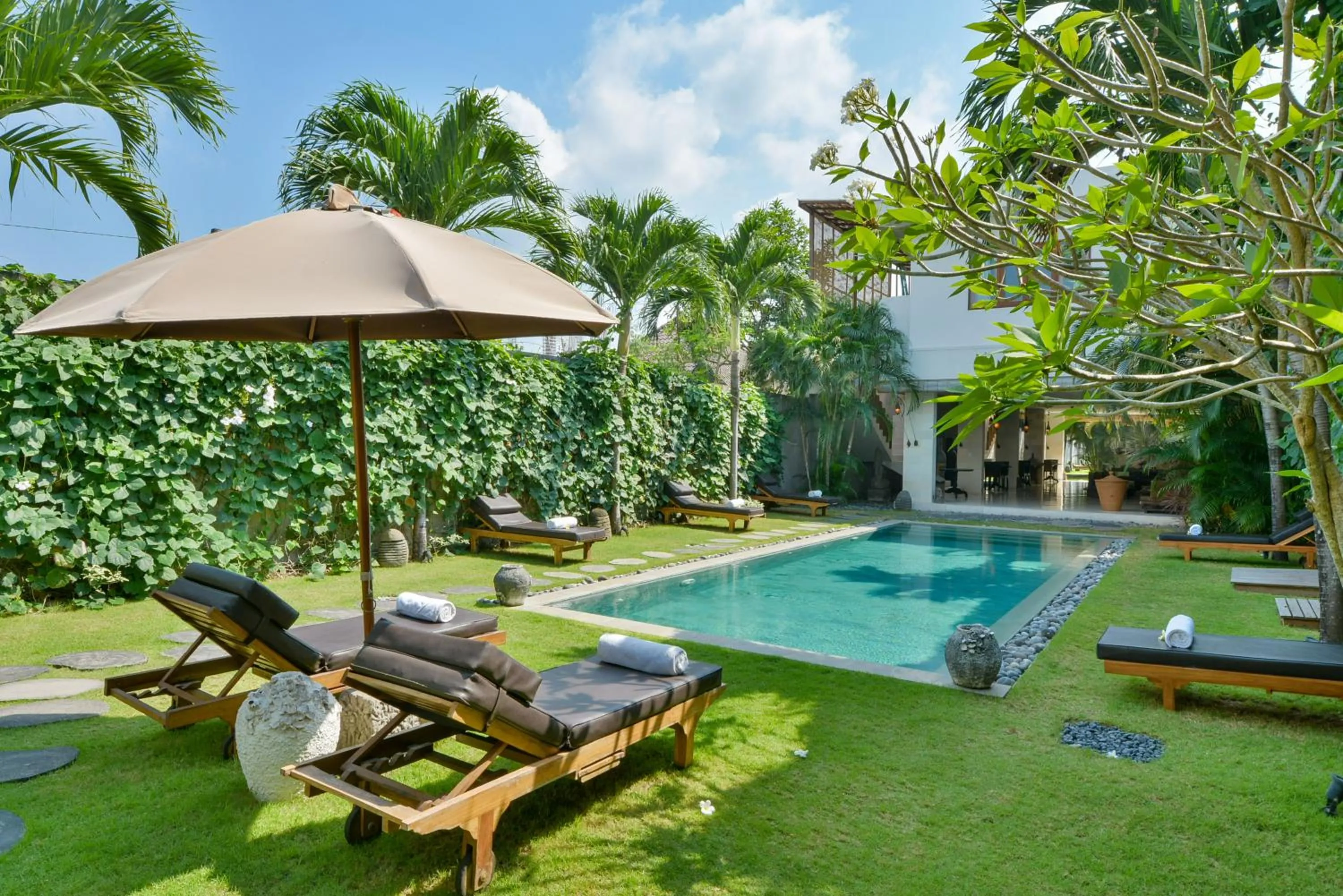Property building in Villa Chocolat Seminyak