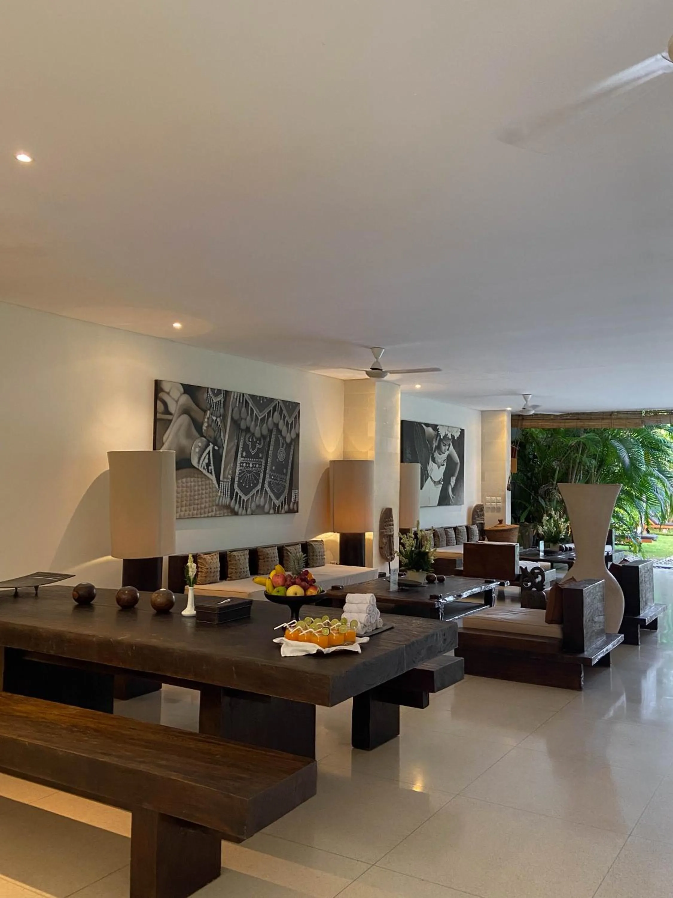 Living room in Villa Chocolat Seminyak