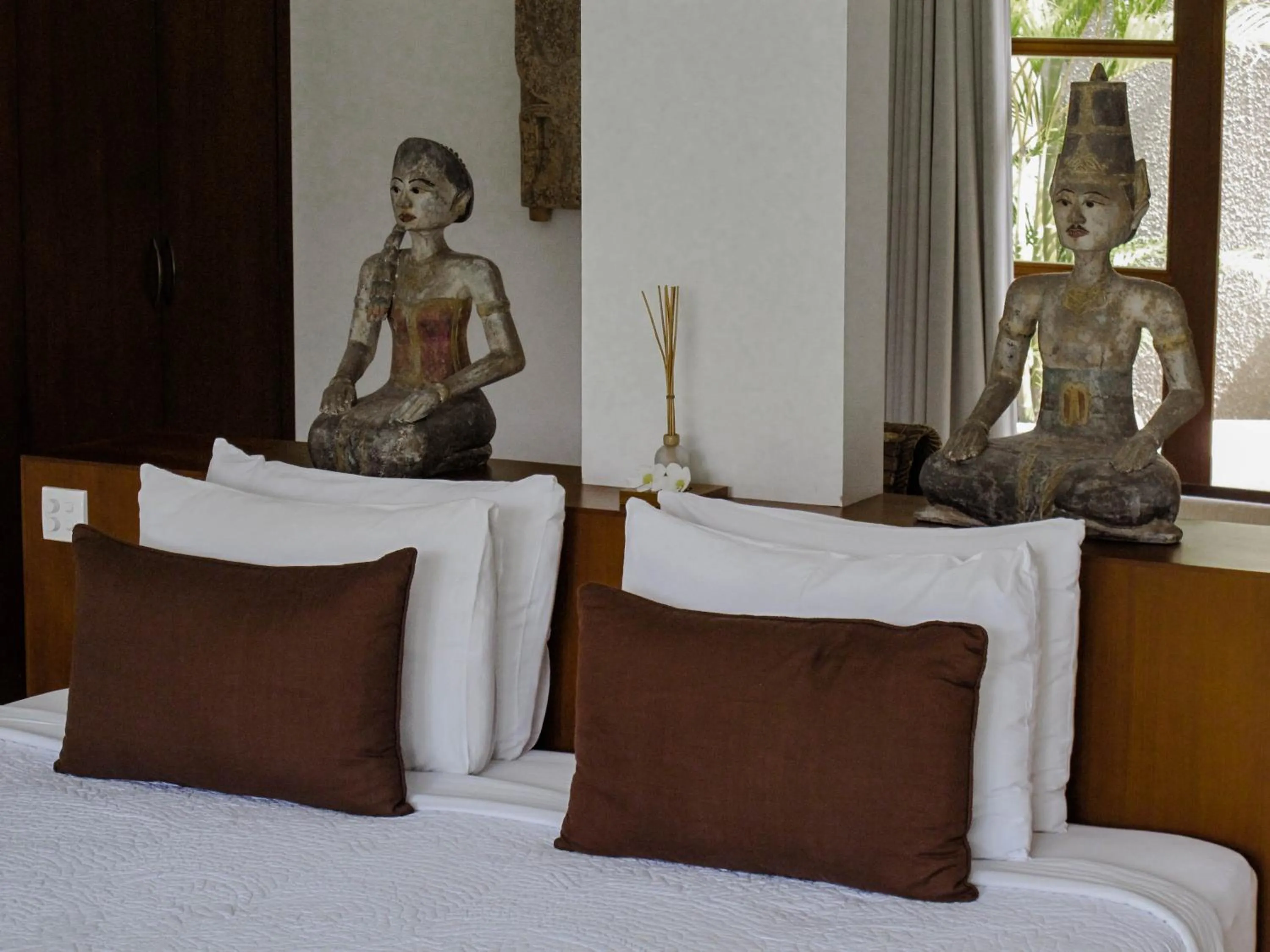 Bed in Villa Chocolat Seminyak