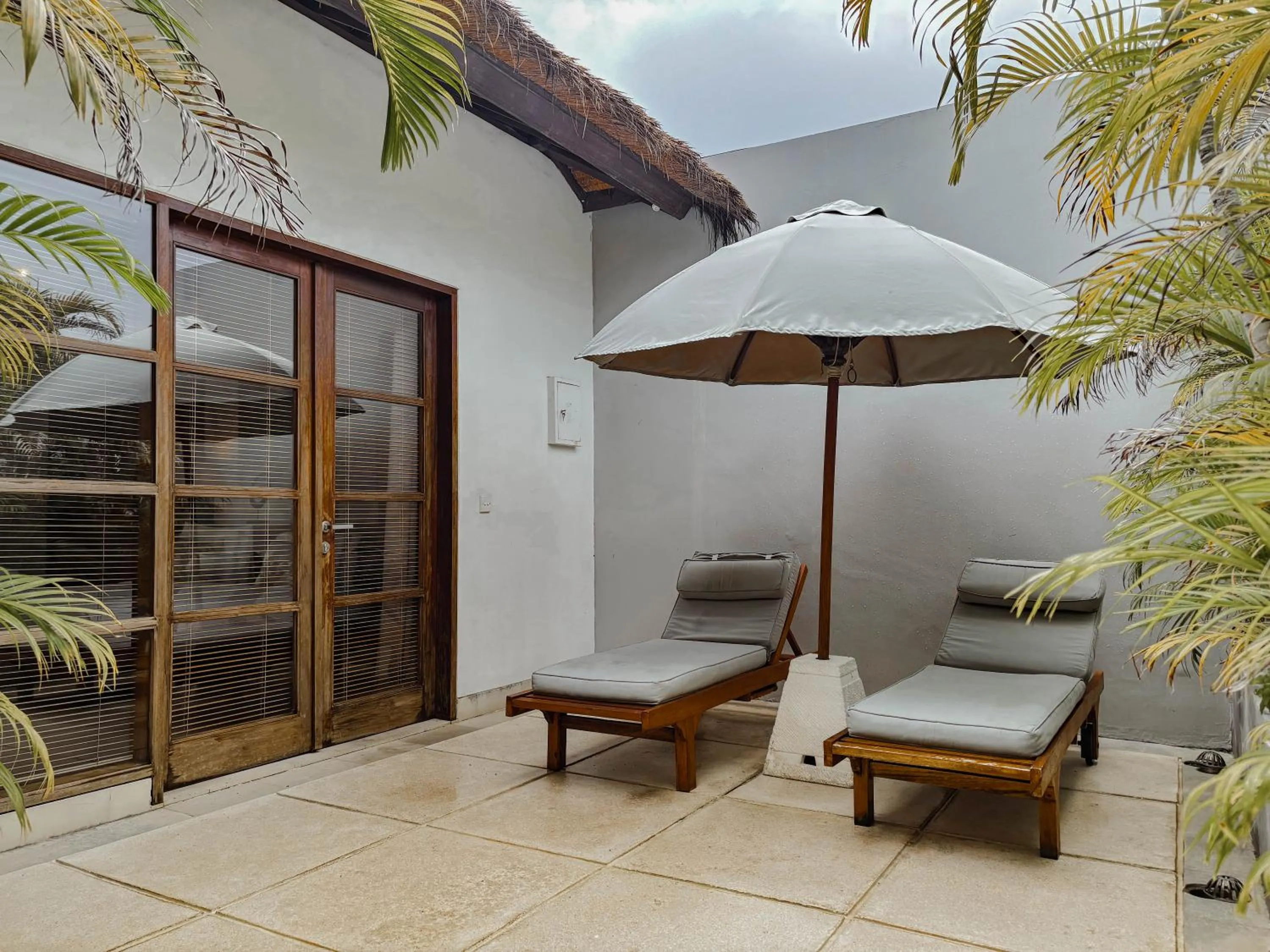Patio in Villa Chocolat Seminyak
