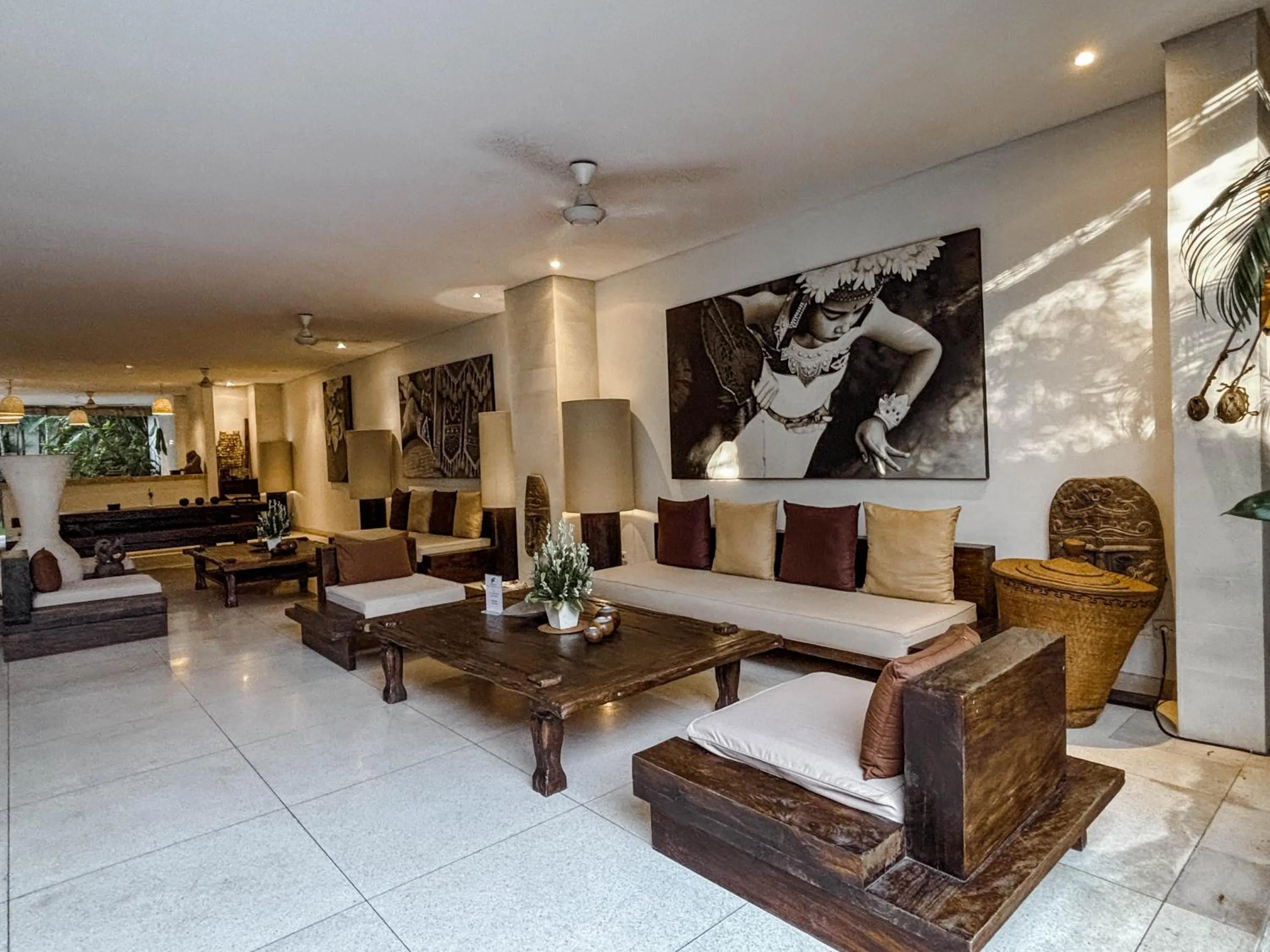 Living room in Villa Chocolat Seminyak