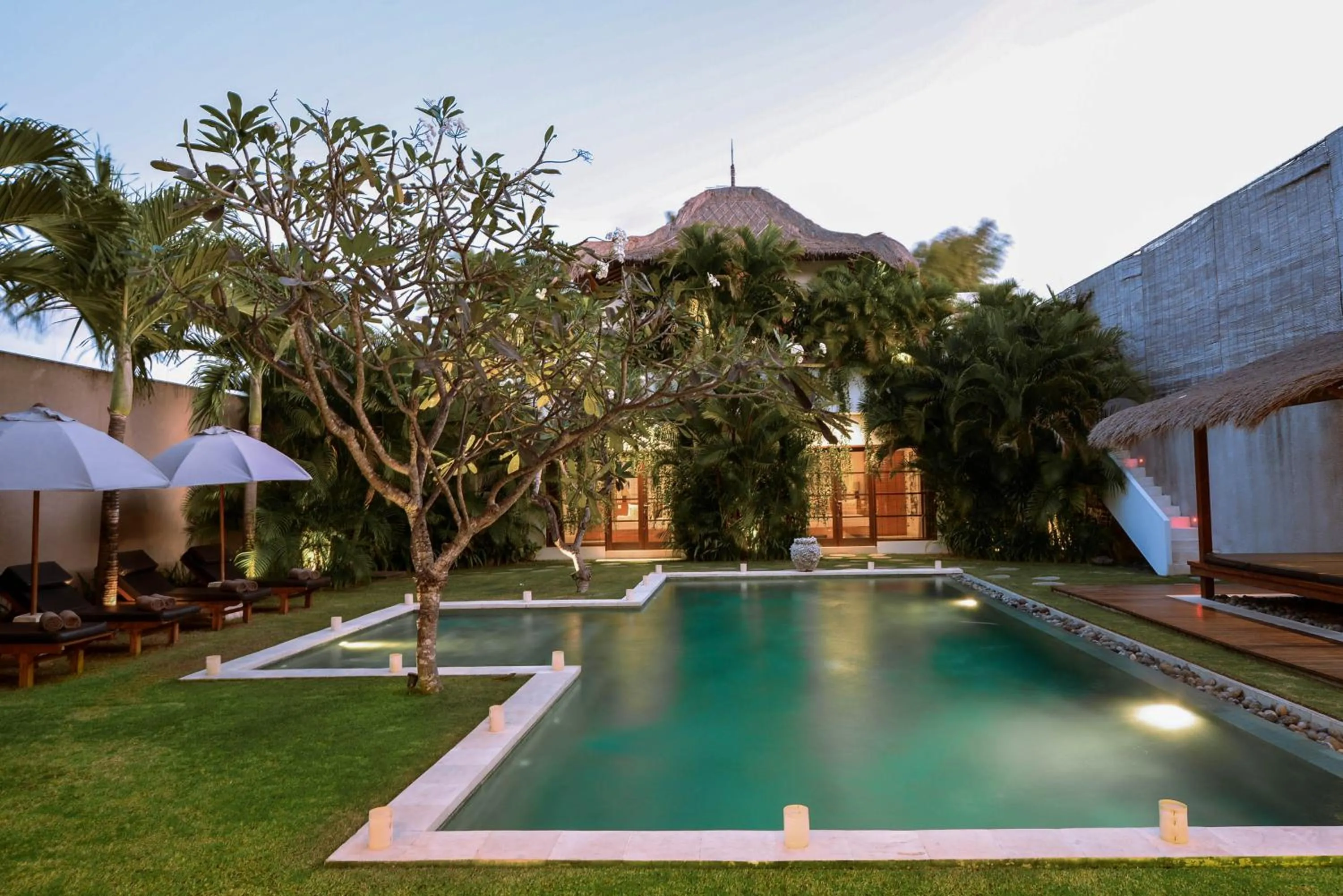 Property building in Villa Chocolat Seminyak