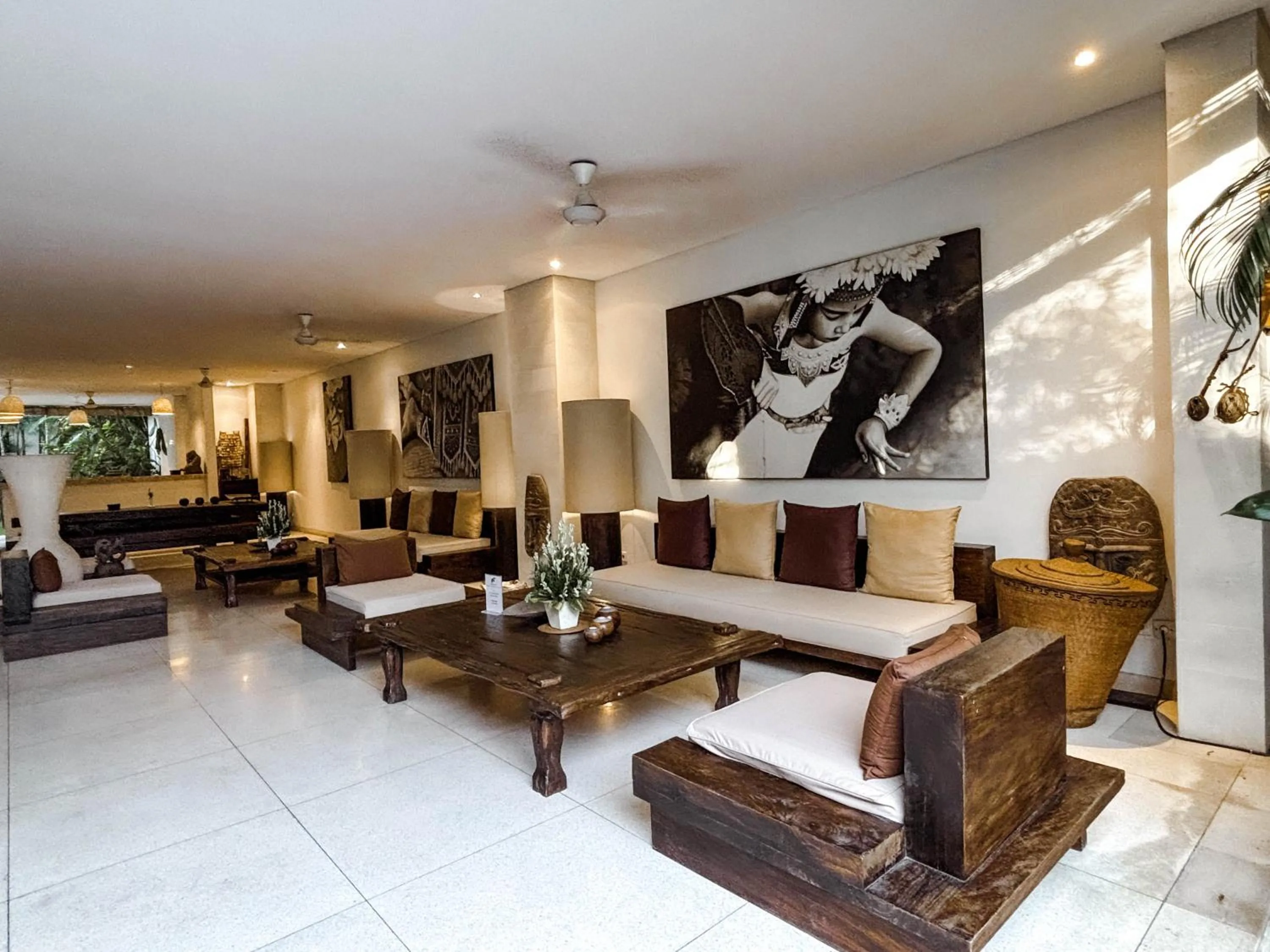 Living room in Villa Chocolat Seminyak