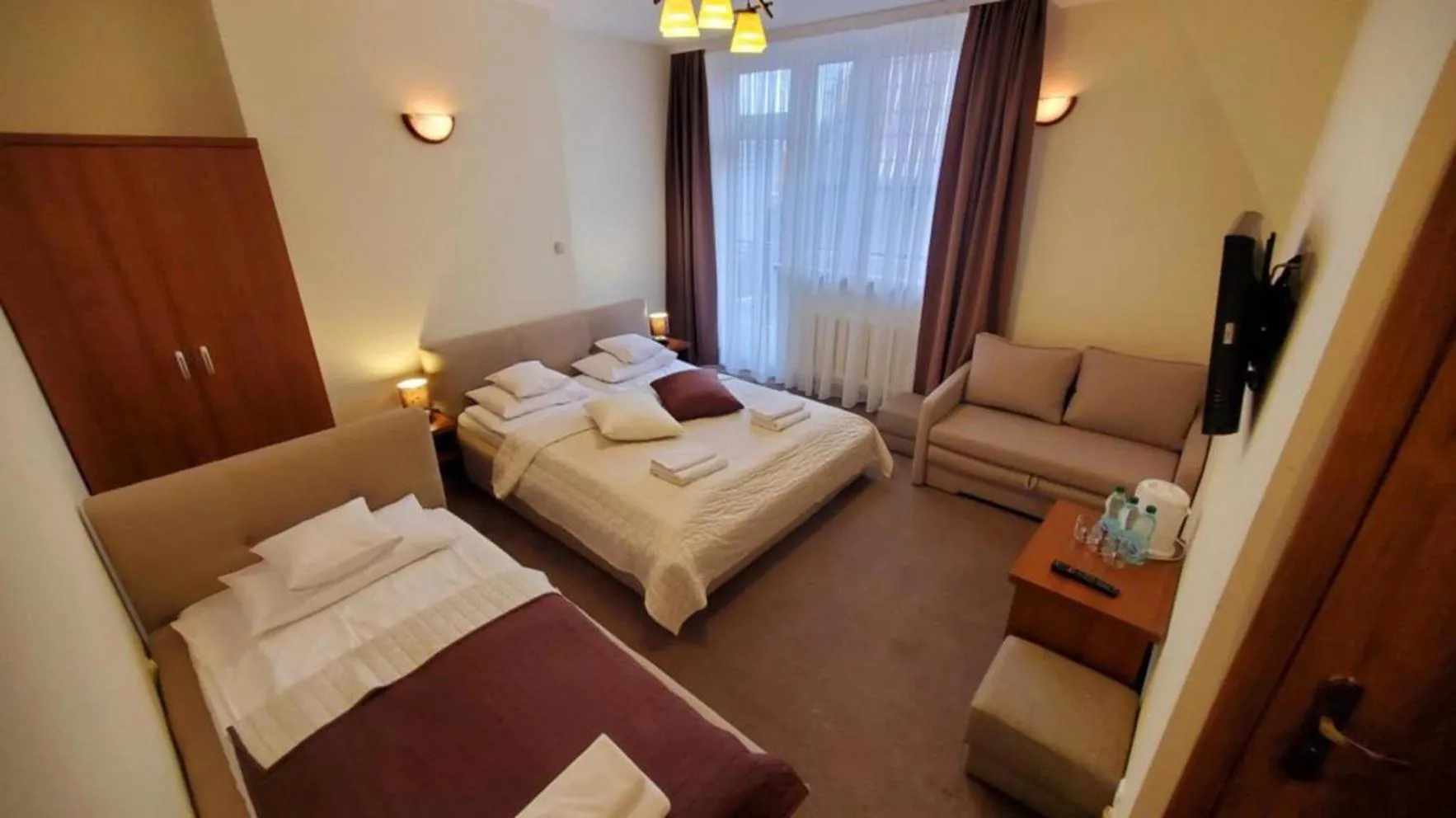 Bed in Ośrodek FIAN Zakopane - noclegi i konferencje w centrum