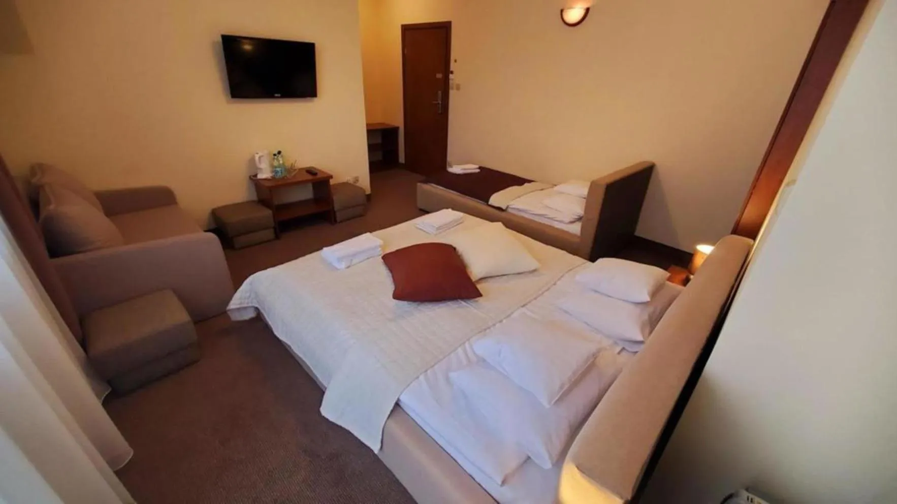 Bed in Ośrodek FIAN Zakopane - noclegi i konferencje w centrum