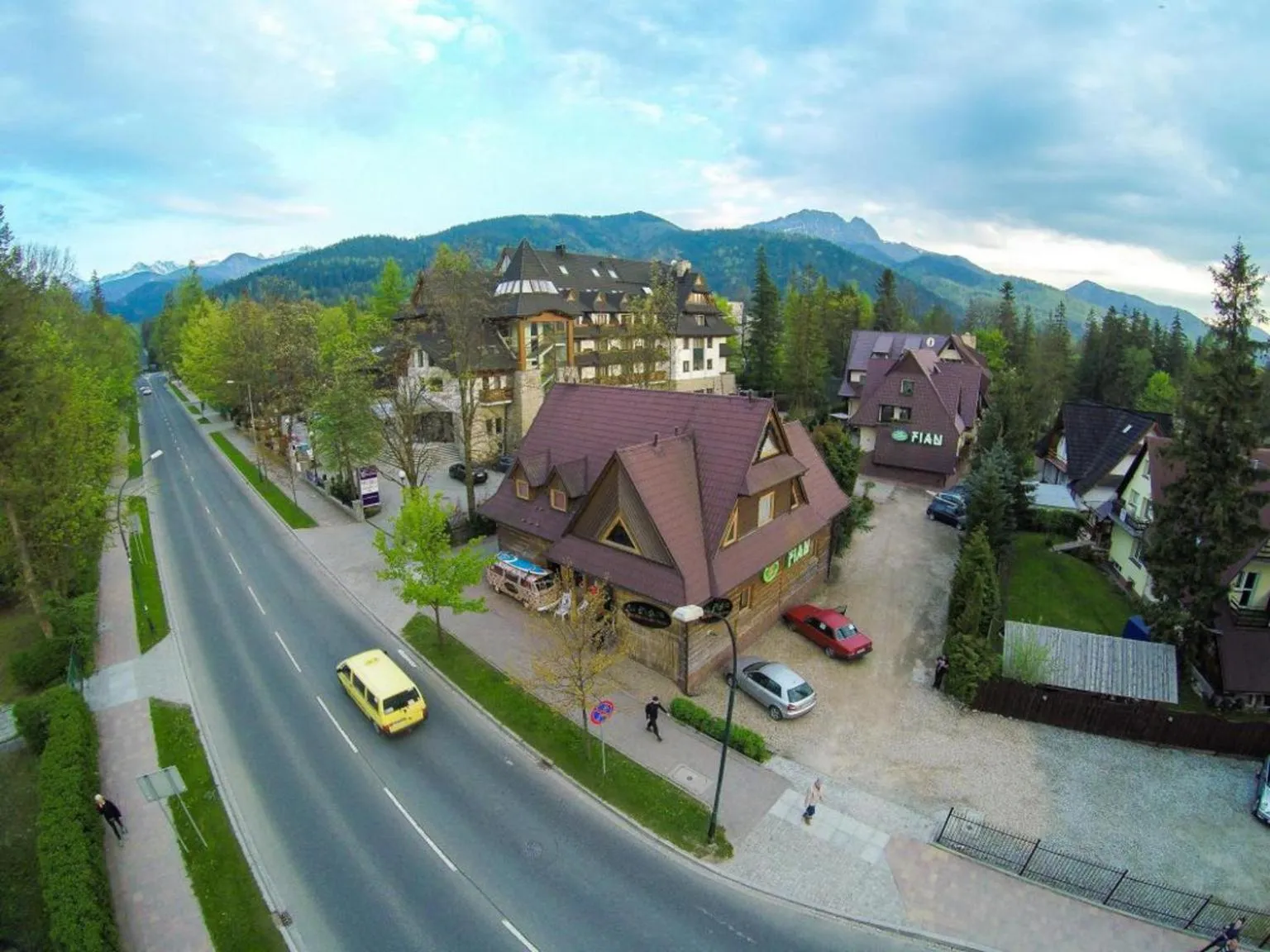 Bird's eye view in Ośrodek FIAN Zakopane - noclegi i konferencje w centrum
