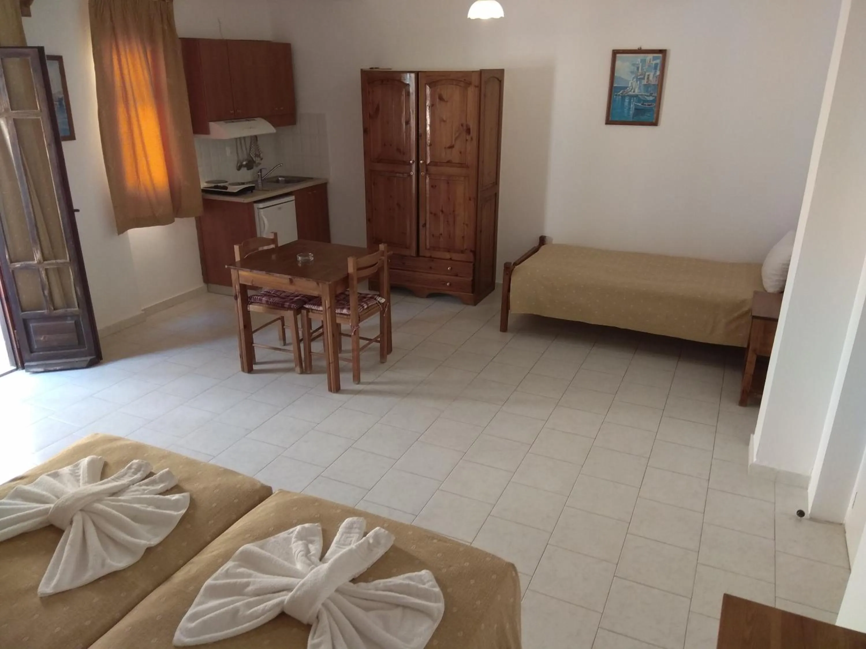 Communal lounge/ TV room in Villa Giorgos