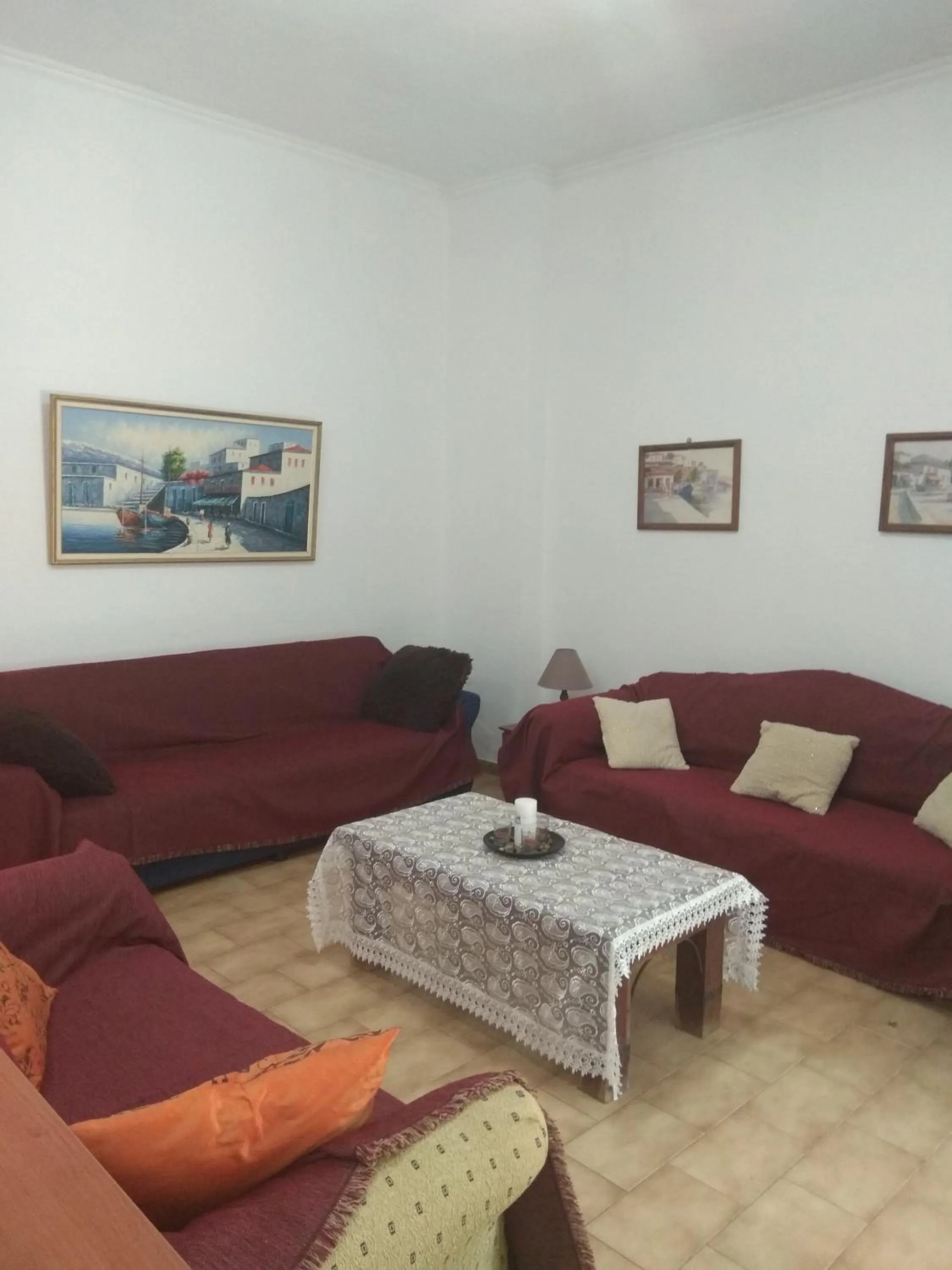 Living room in Villa Giorgos