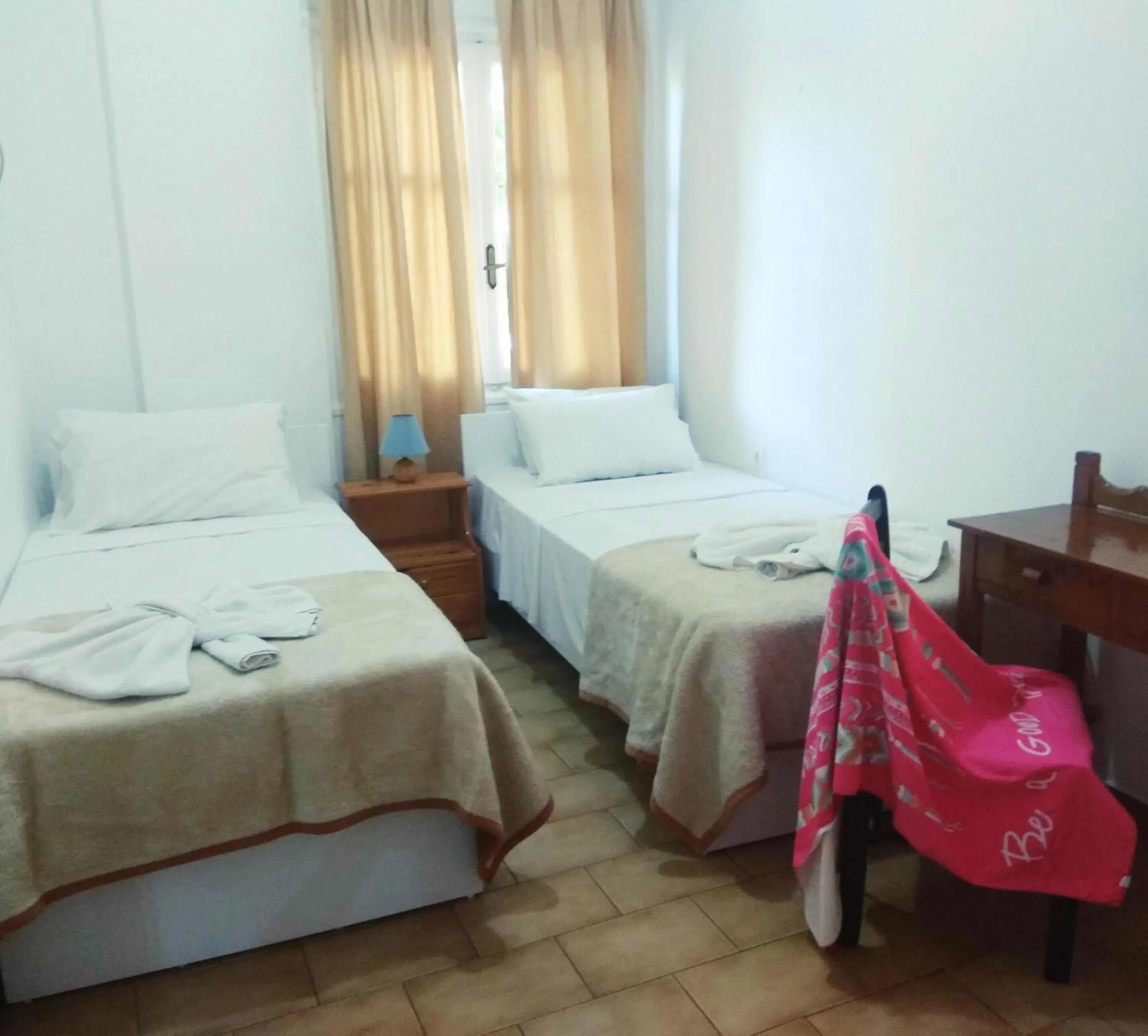 Bedroom, Bed in Villa Giorgos