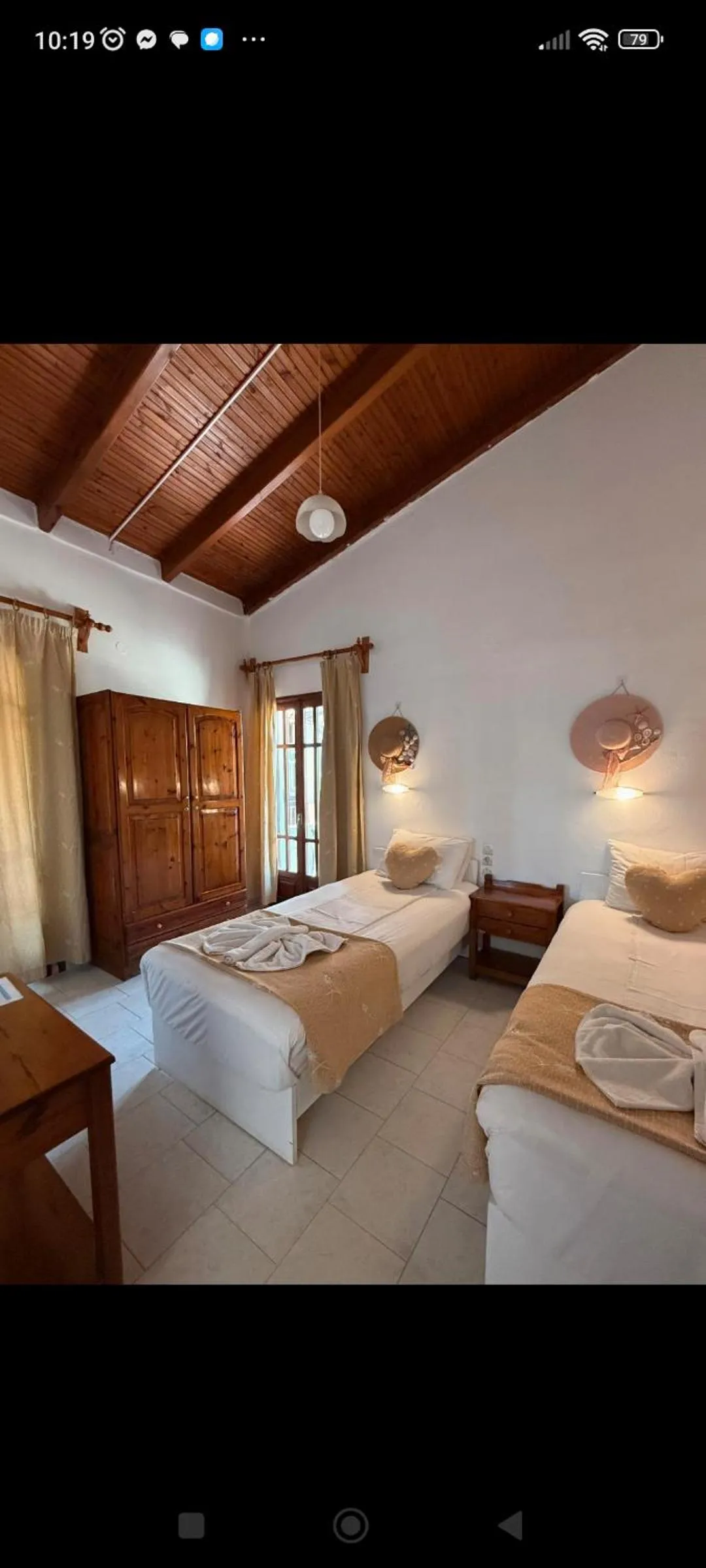 Bedroom, Bed in Villa Giorgos