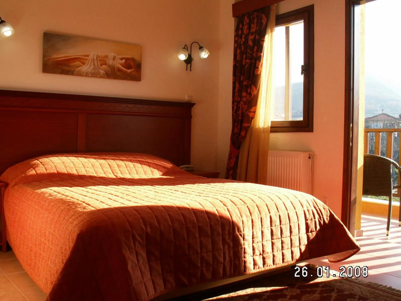 Bed in Olympia Guesthouse