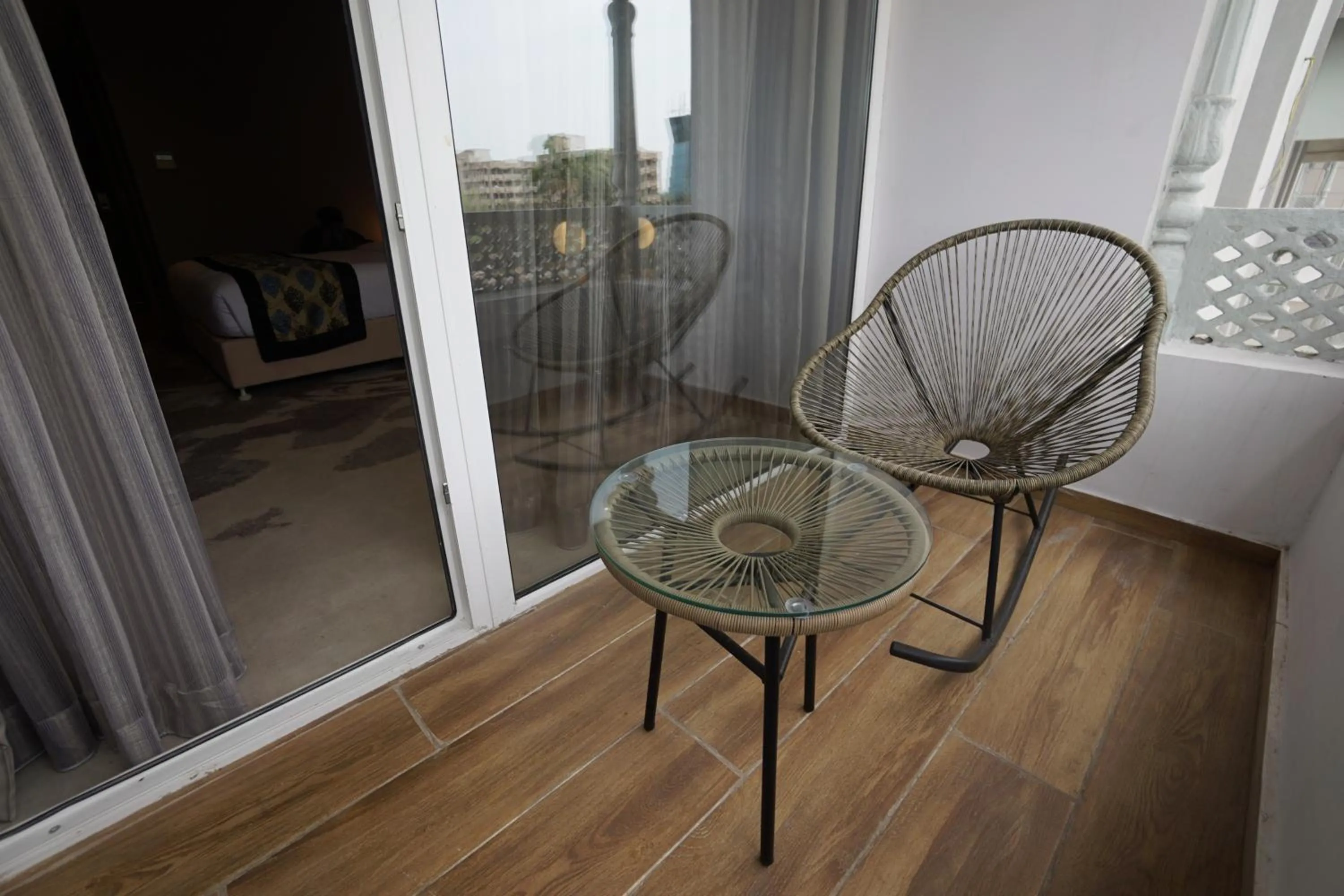 Balcony/Terrace in Clarks Inn Suites Raipur