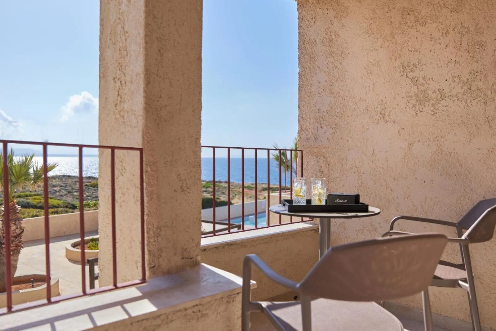 Balcony/Terrace in Vasia Sea Retreat