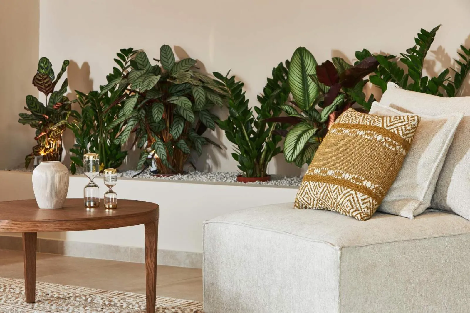 Seating area in Vasia Sea Retreat