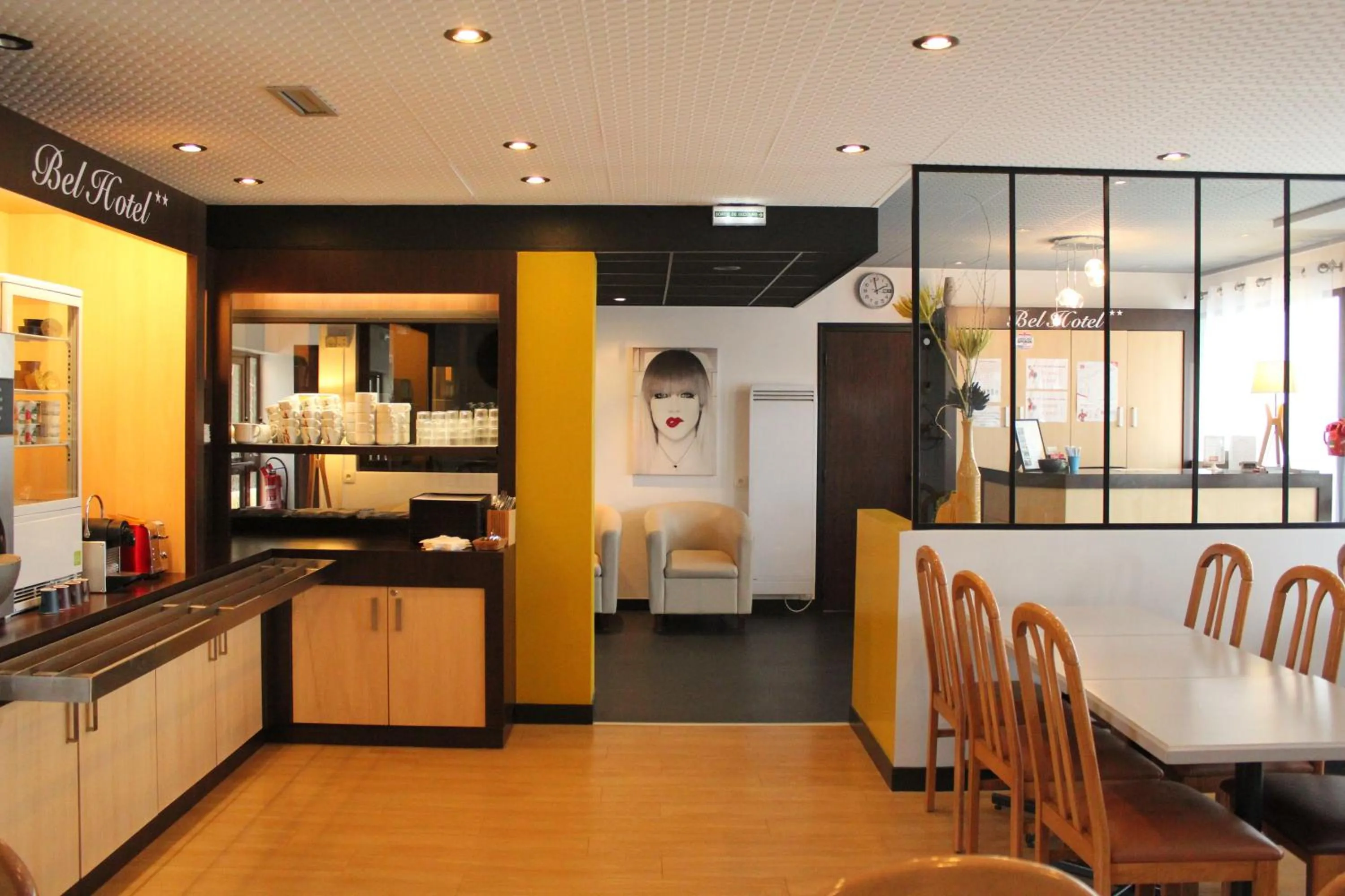 Lobby or reception in Bel Hotel