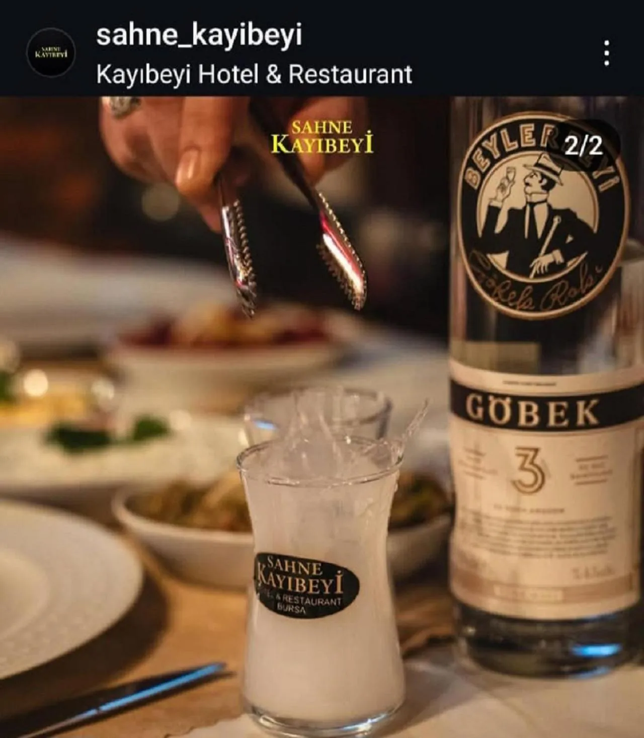 Restaurant/places to eat in Kayıbeyi Hotel & Restaurant