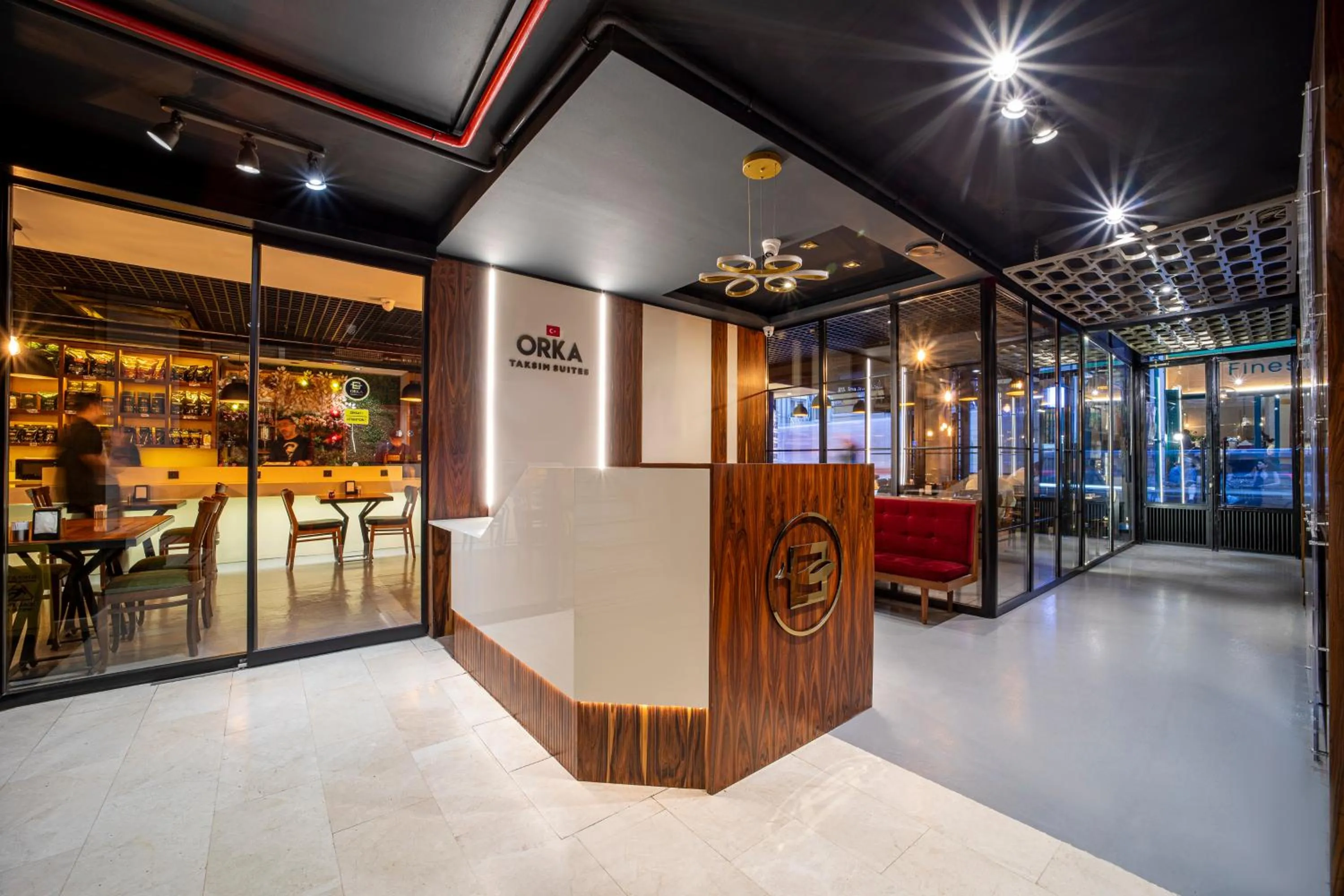 Lobby or reception in Orka Taksim Apart Hotel
