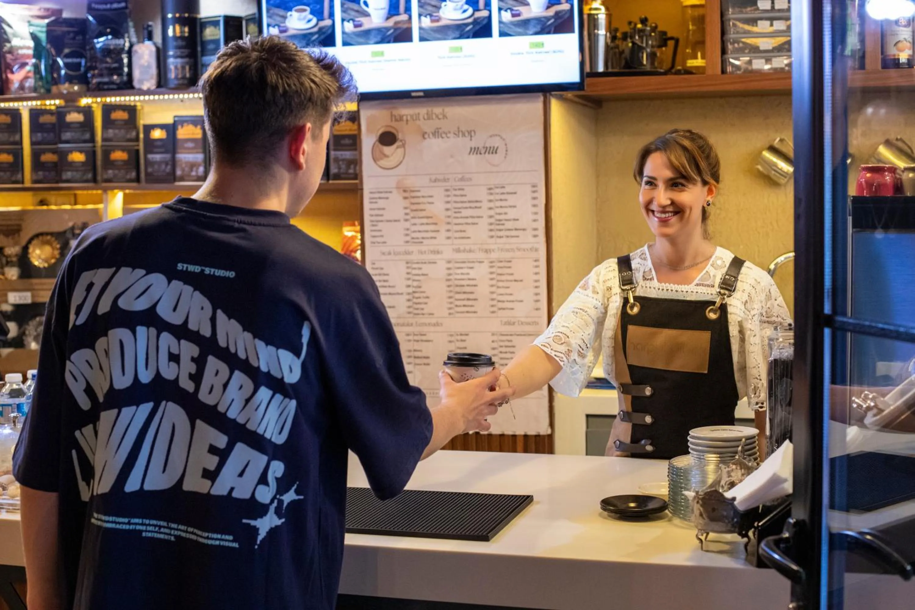 Restaurant/places to eat in Orka Taksim Apart Hotel