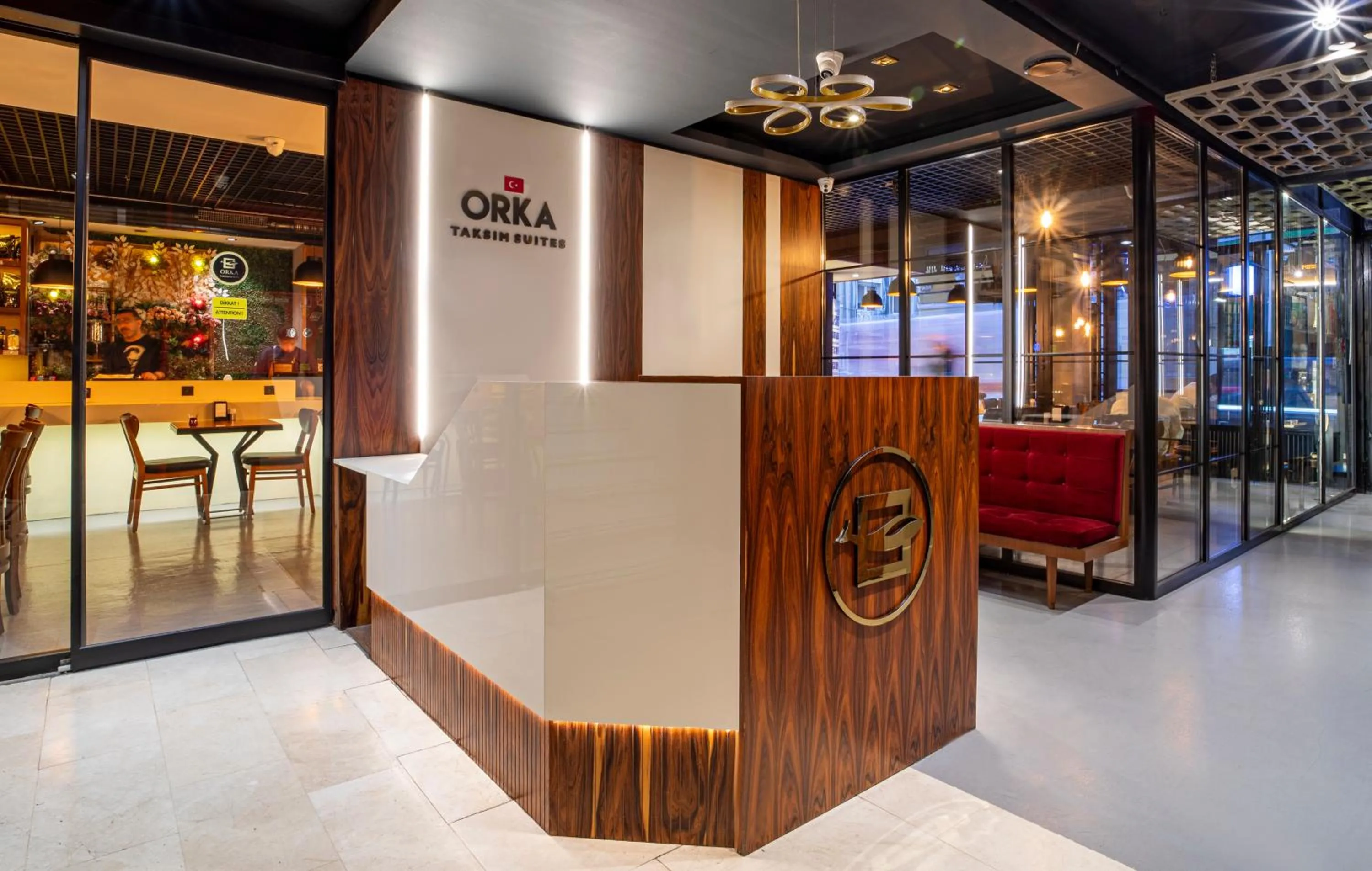 Lobby or reception in Orka Taksim Apart Hotel