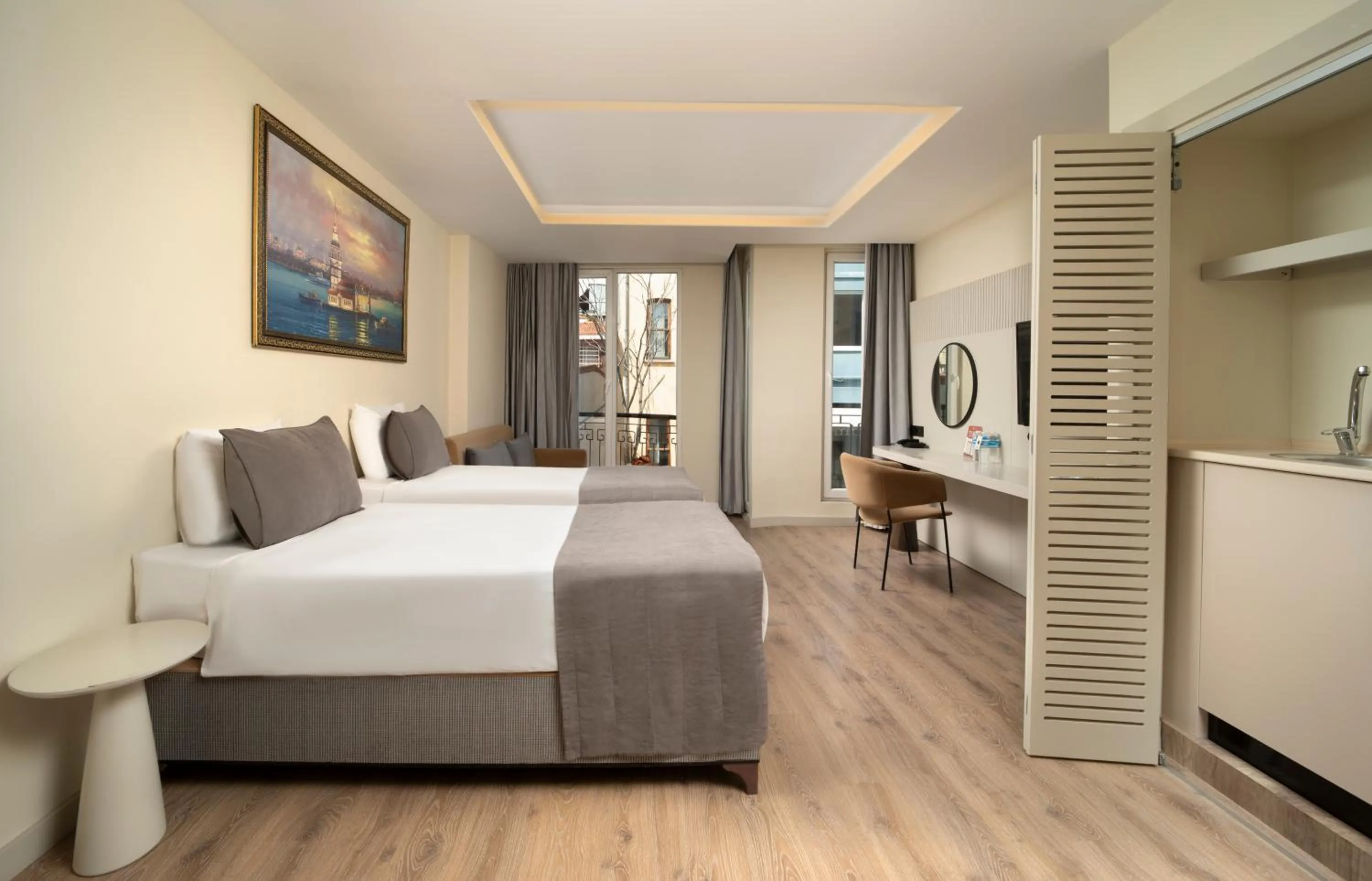 Photo of the whole room in Orka Taksim Apart Hotel