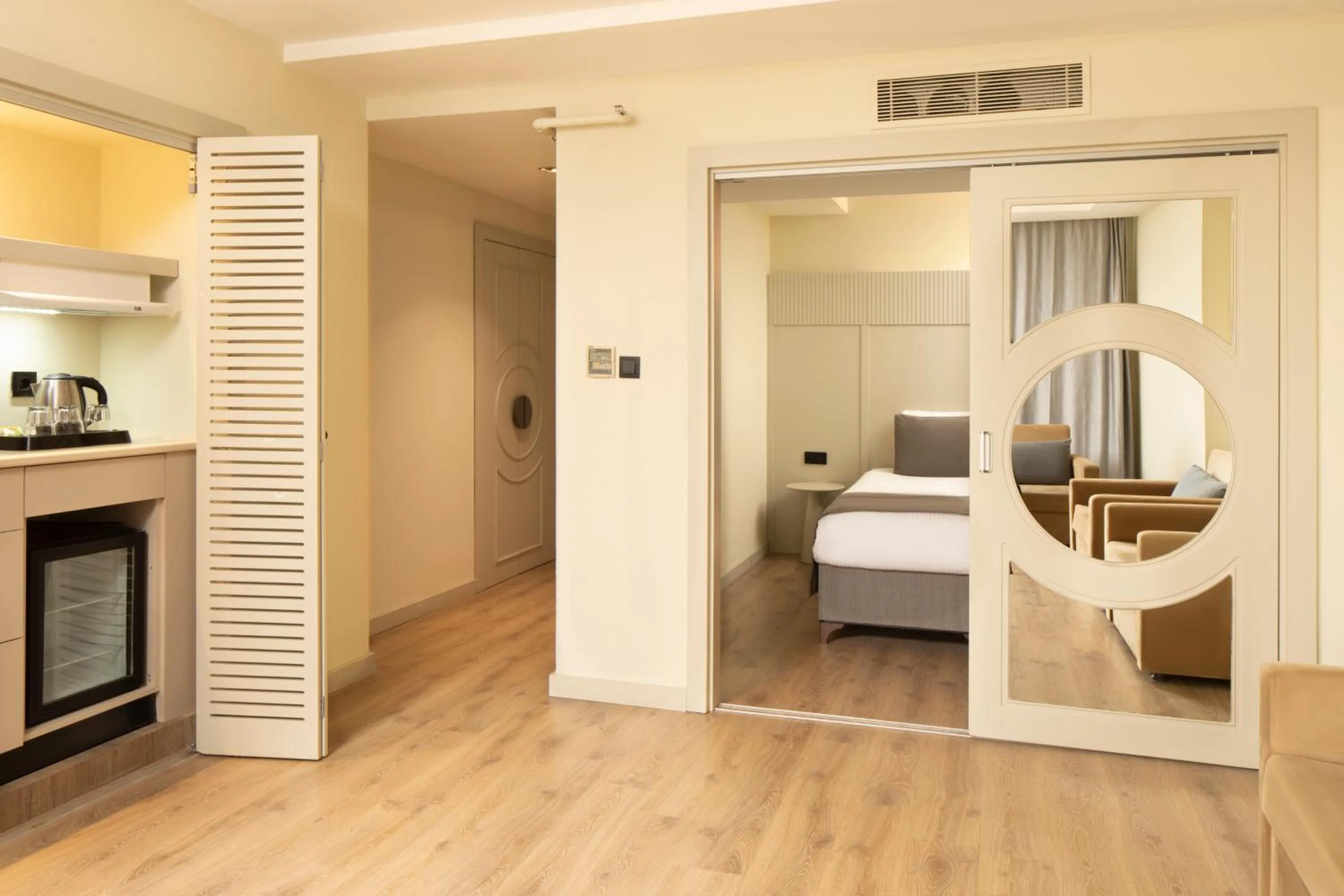 Bedroom in Orka Taksim Apart Hotel