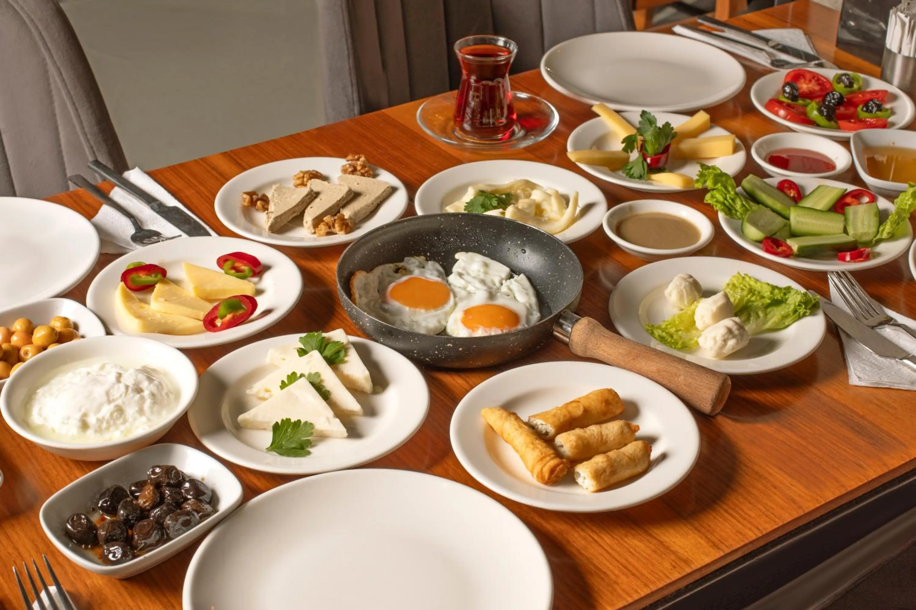 Breakfast in Orka Taksim Apart Hotel