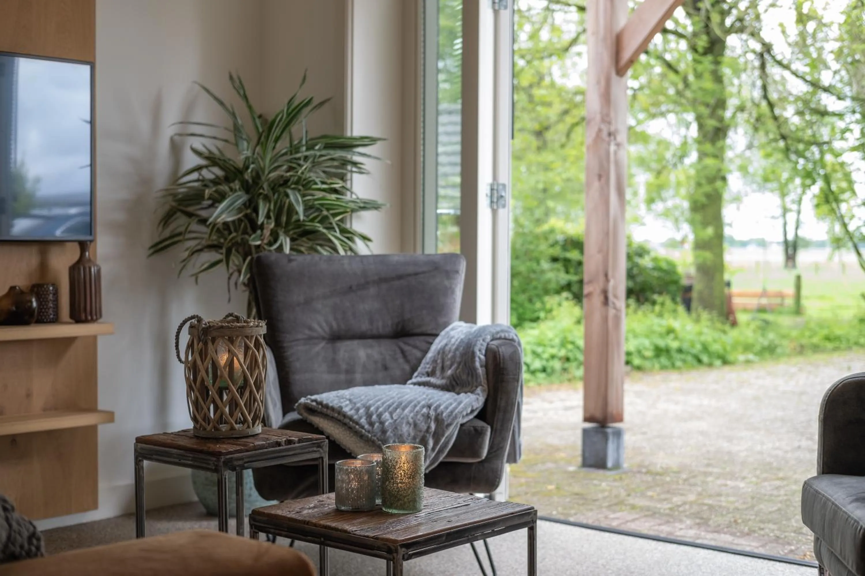 Living room in Bed & Breakfast De Heughte