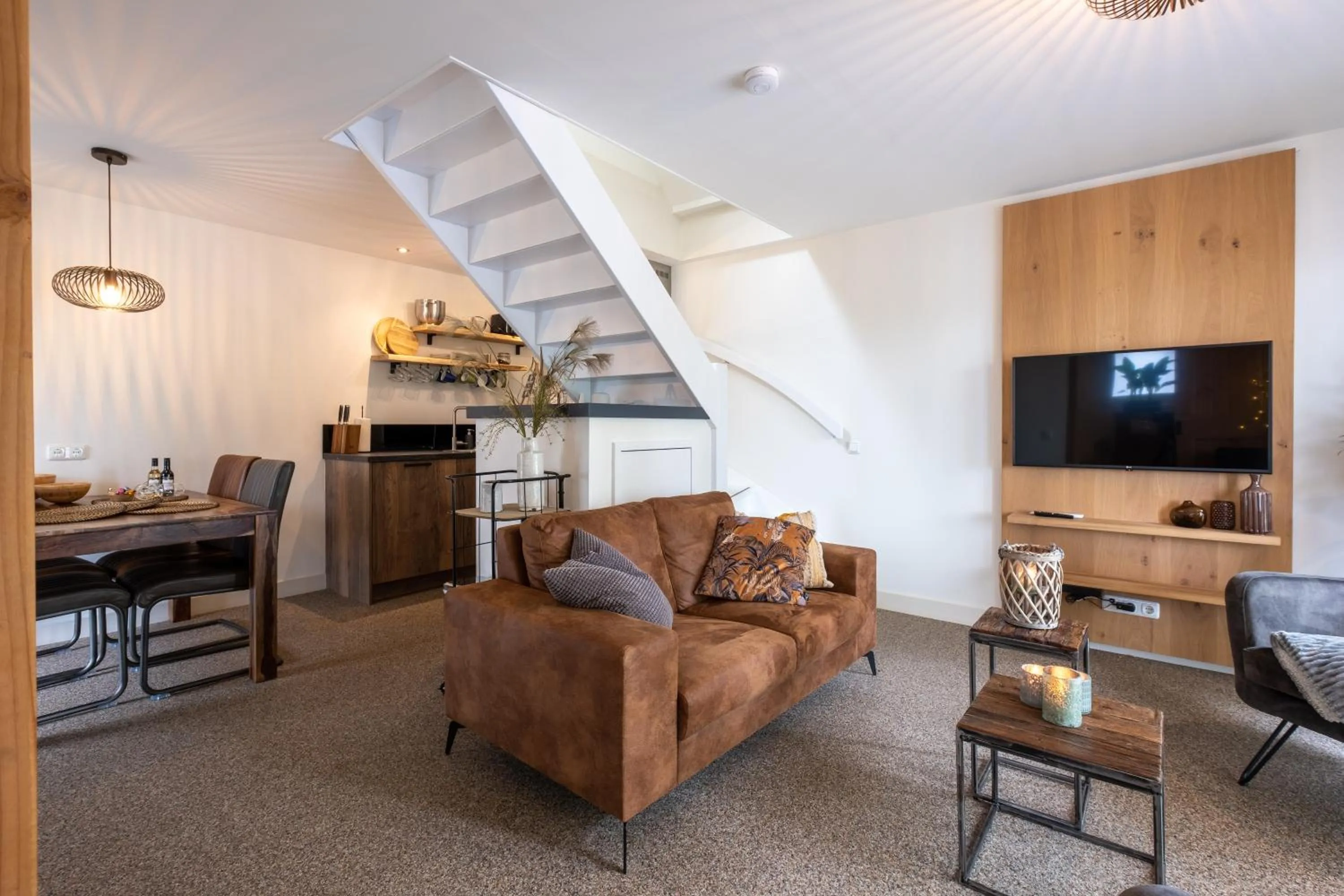 Living room in Bed & Breakfast De Heughte