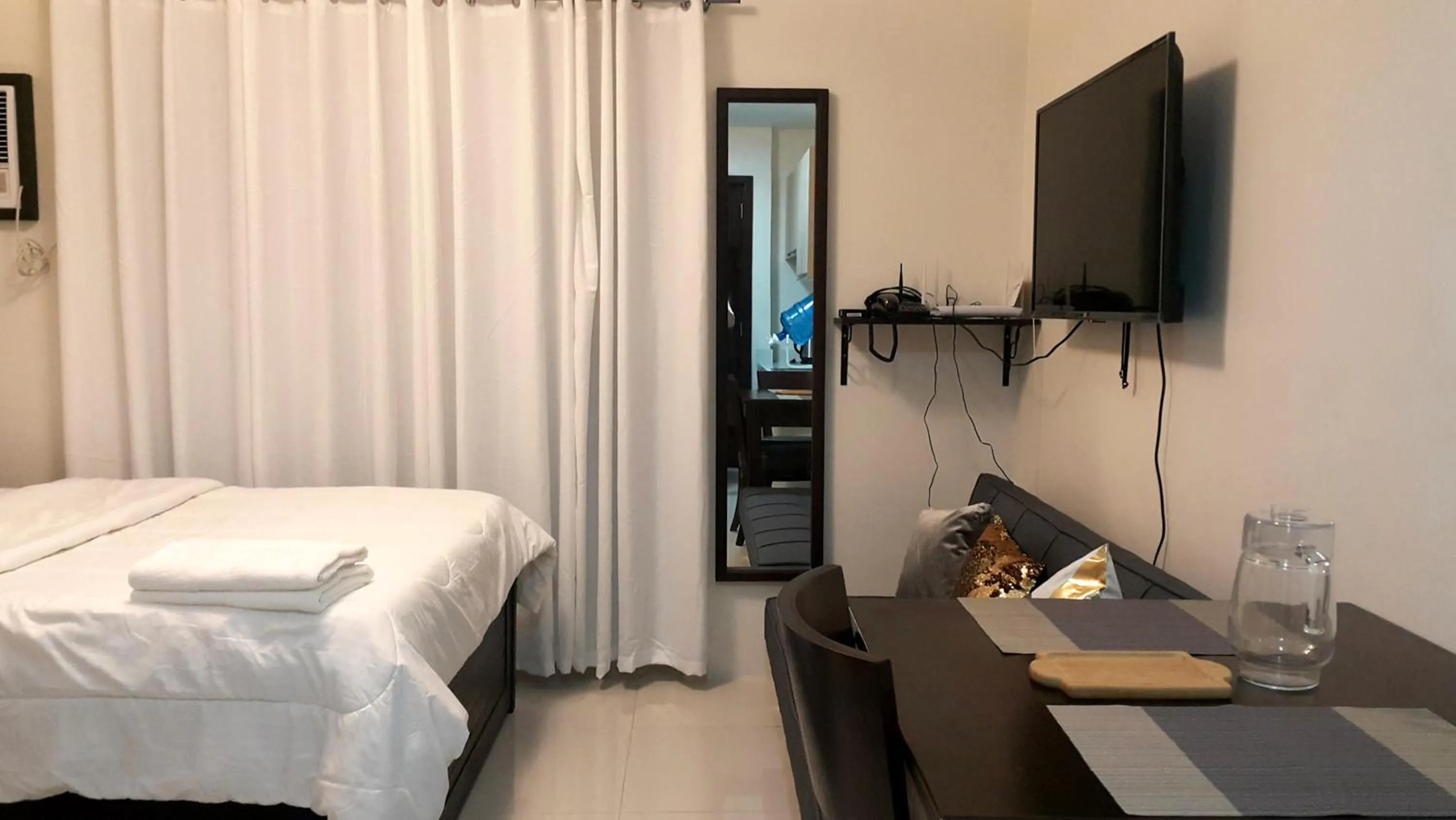 Bed in Cozy Place at Bamboo Bay Cebu