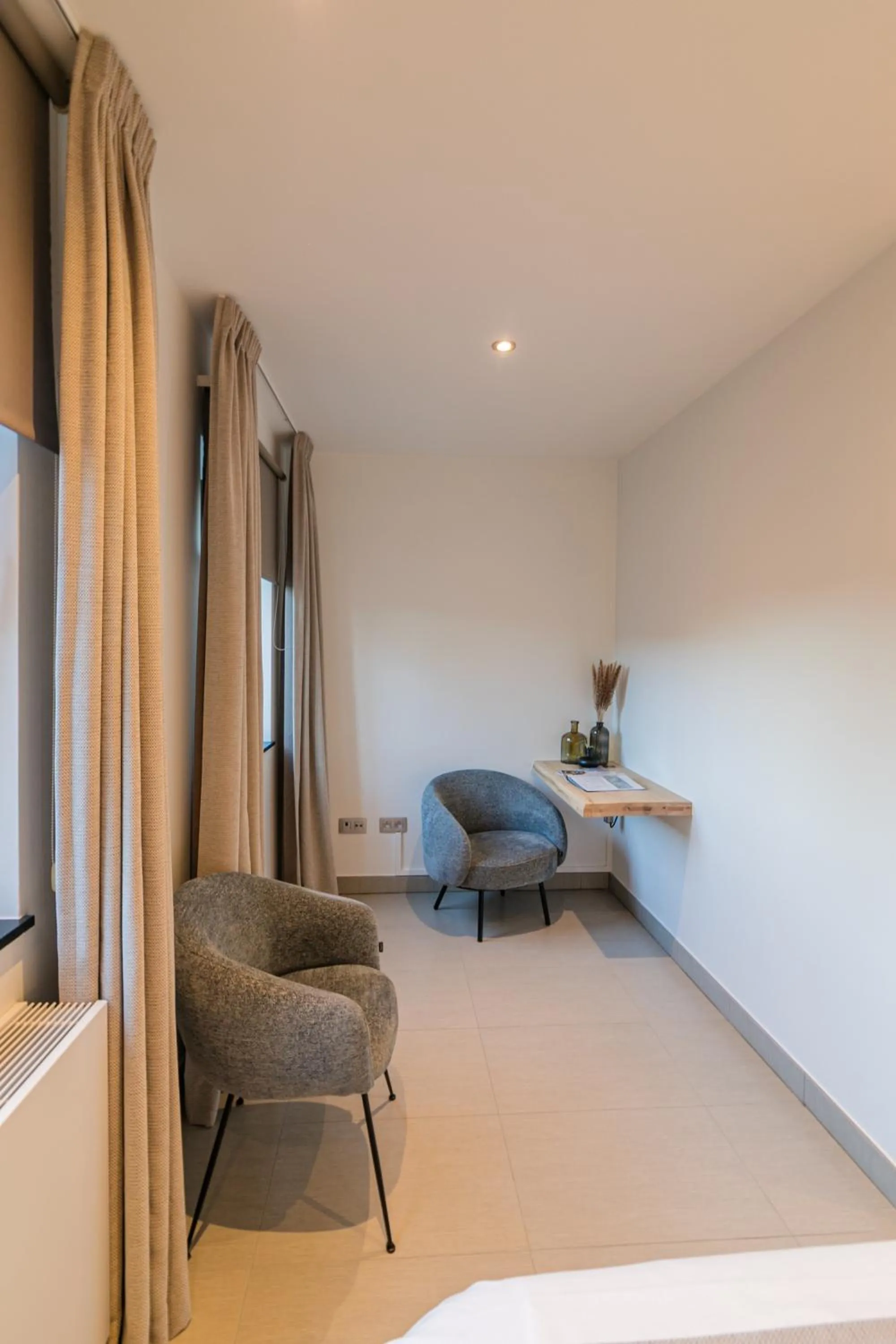 Seating area in B&B Villa Curtricias