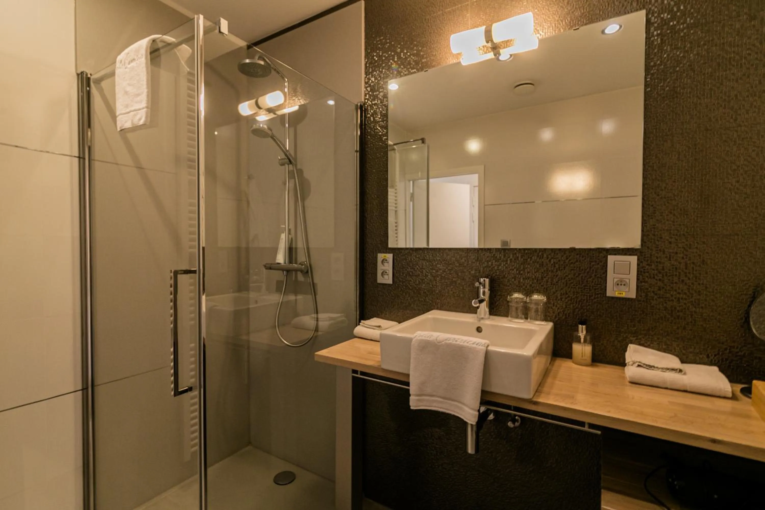 Bathroom in B&B Villa Curtricias