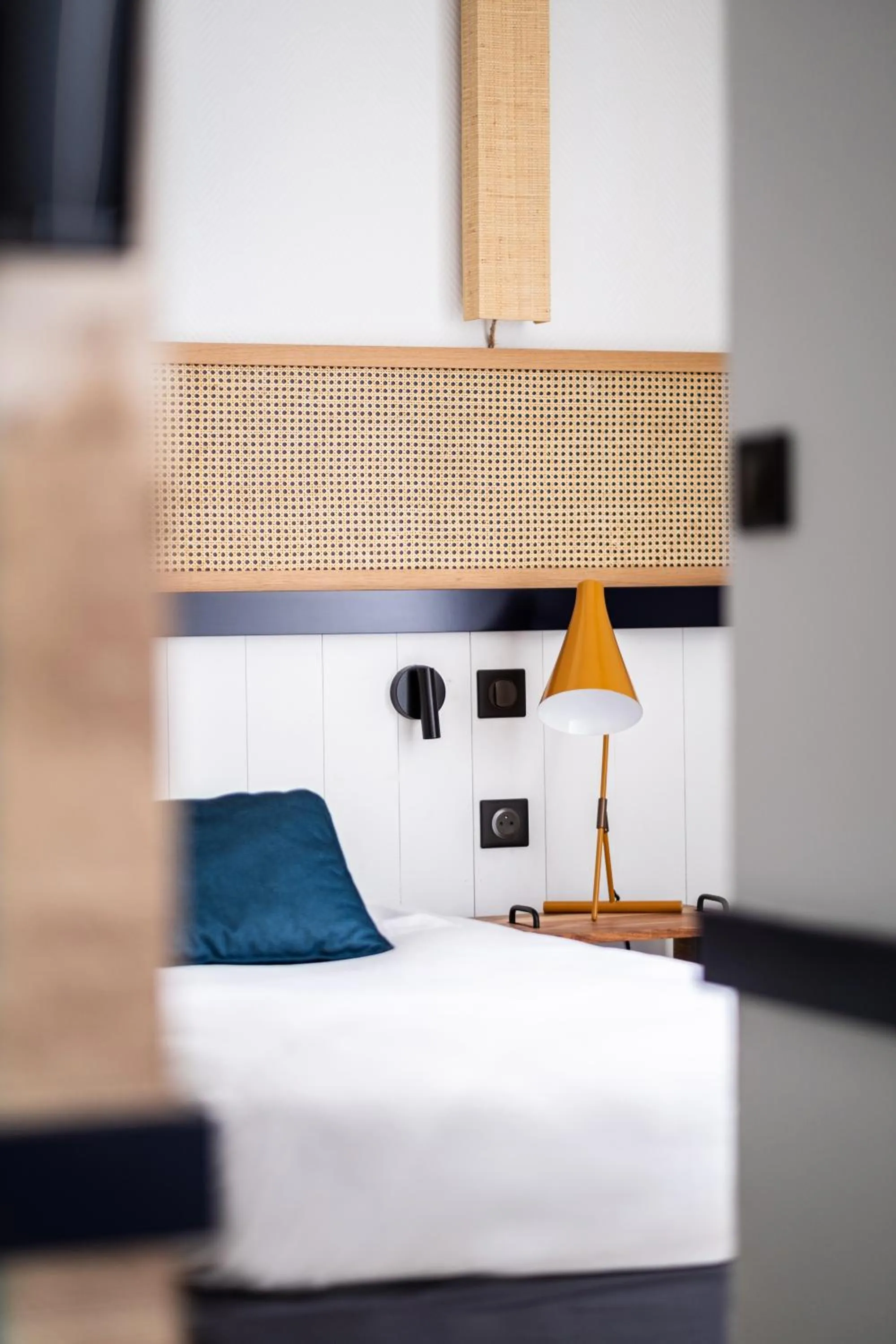 Photo of the whole room, Bed in Hôtel Le Français