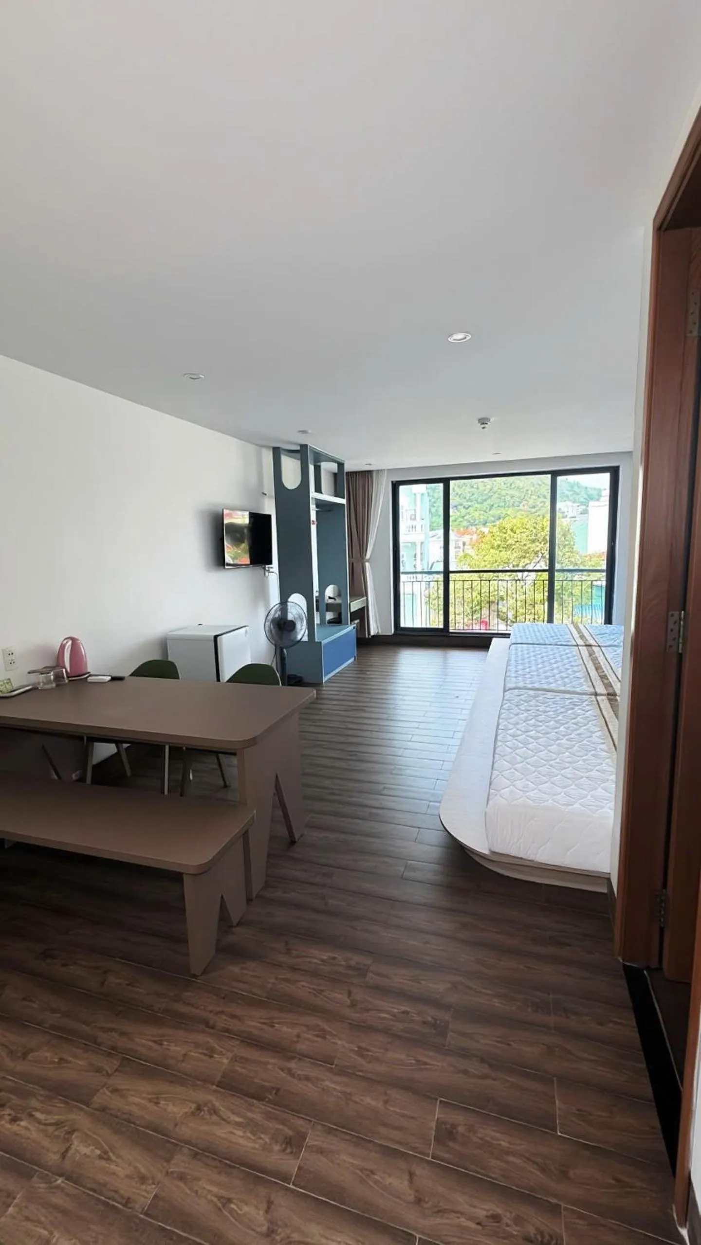 Bed in Nếp Apartment Hotel