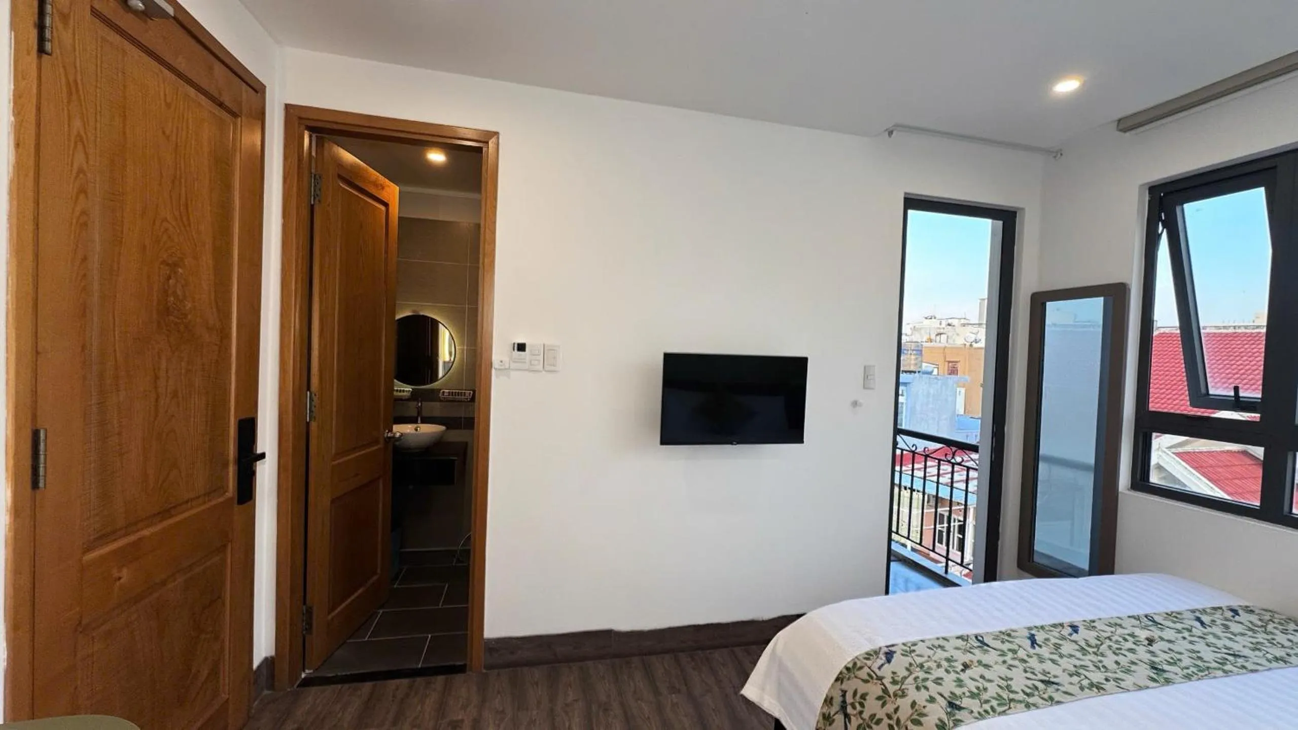 Bed in Nếp Apartment Hotel