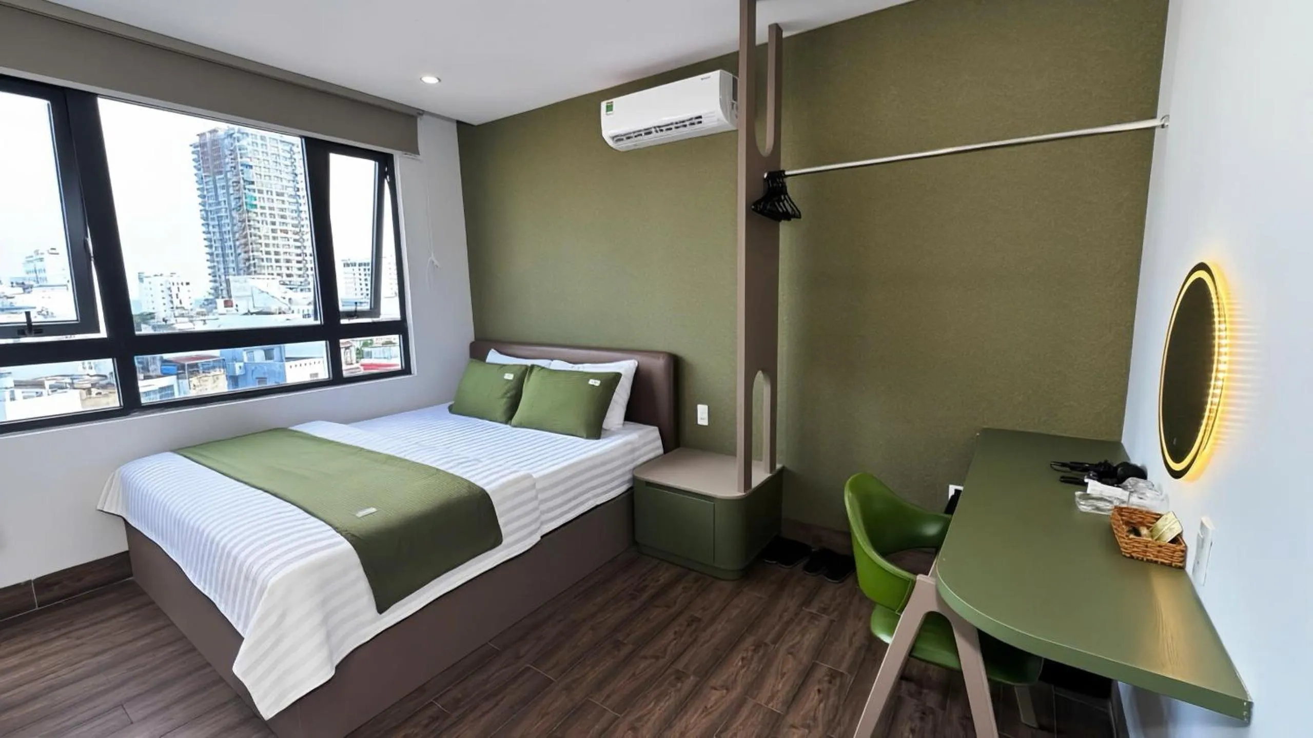 Bed in Nếp Apartment Hotel