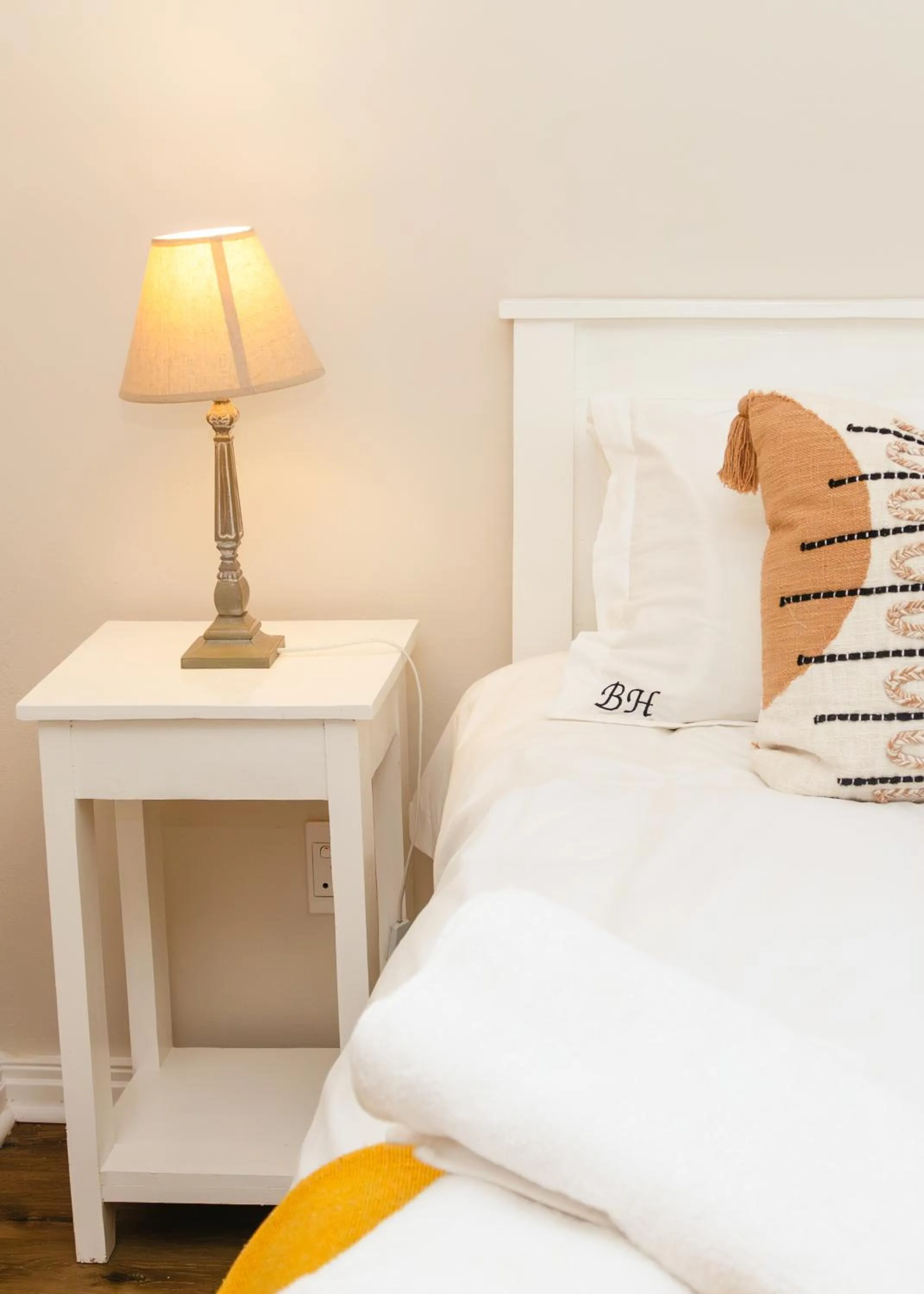 Decorative detail, Bed in Botha House