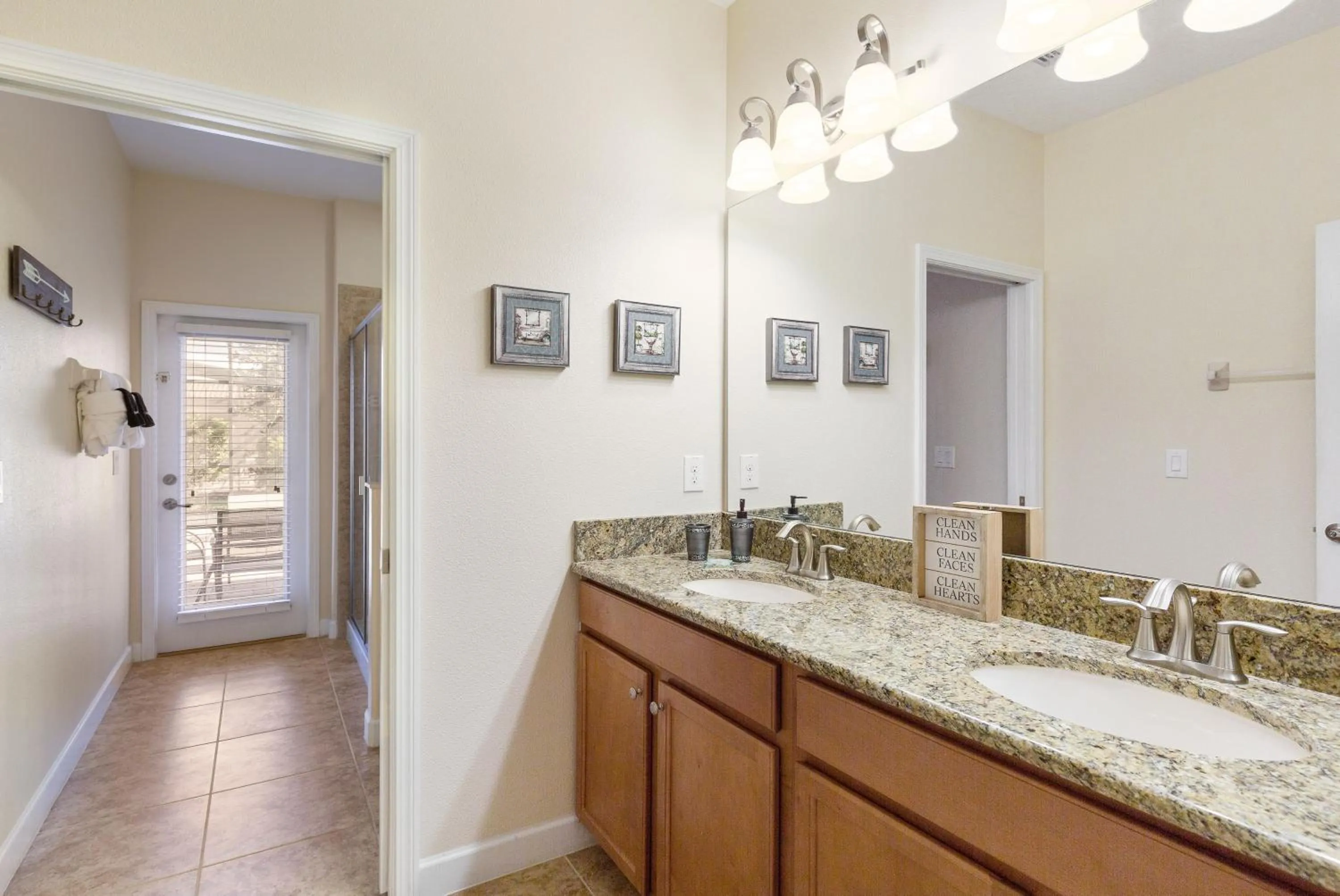 Shower in Moonlight Ridge - 5 bed ChampionsGate Resort pool home