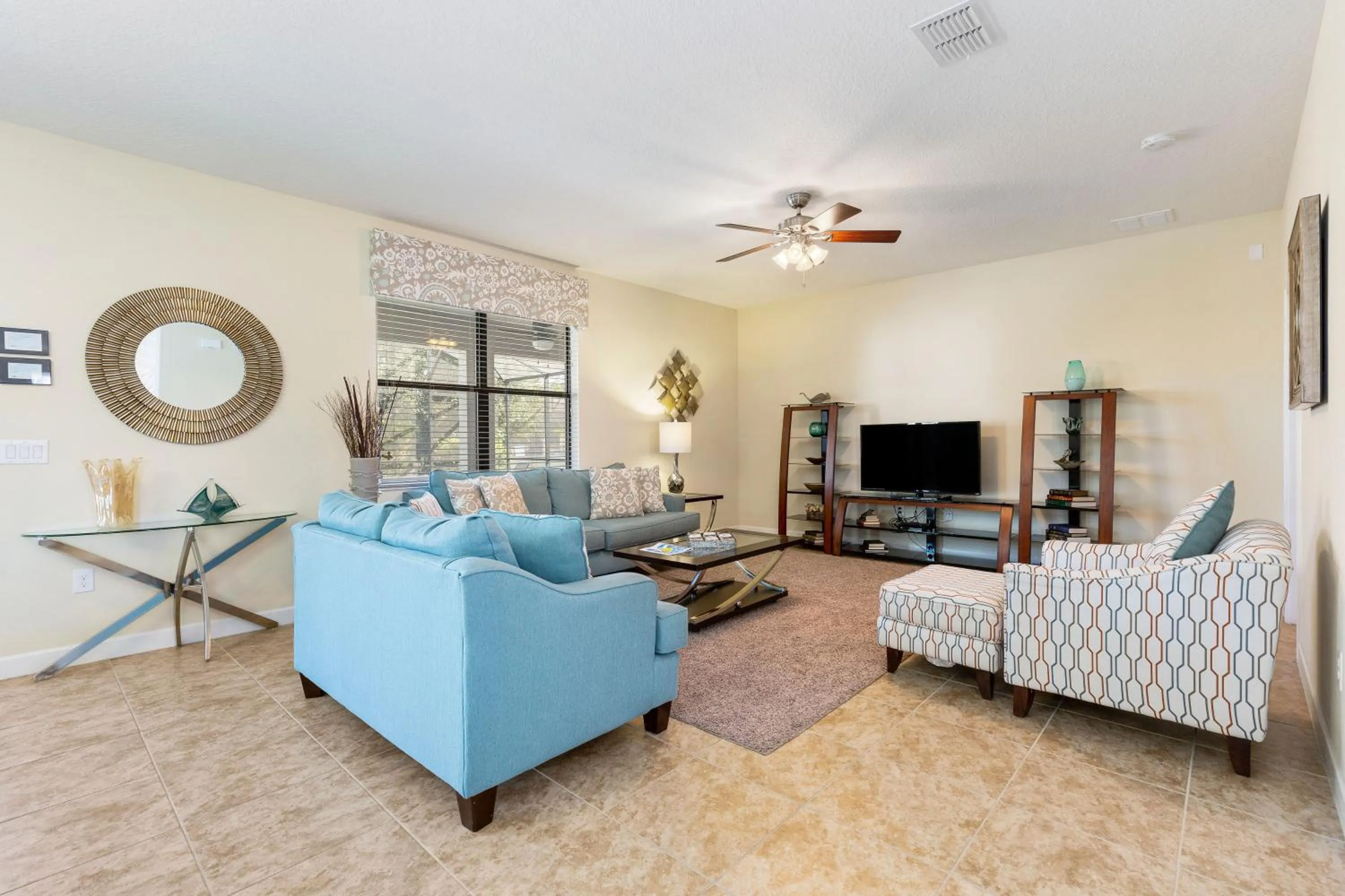 TV and multimedia in Moonlight Ridge - 5 bed ChampionsGate Resort pool home