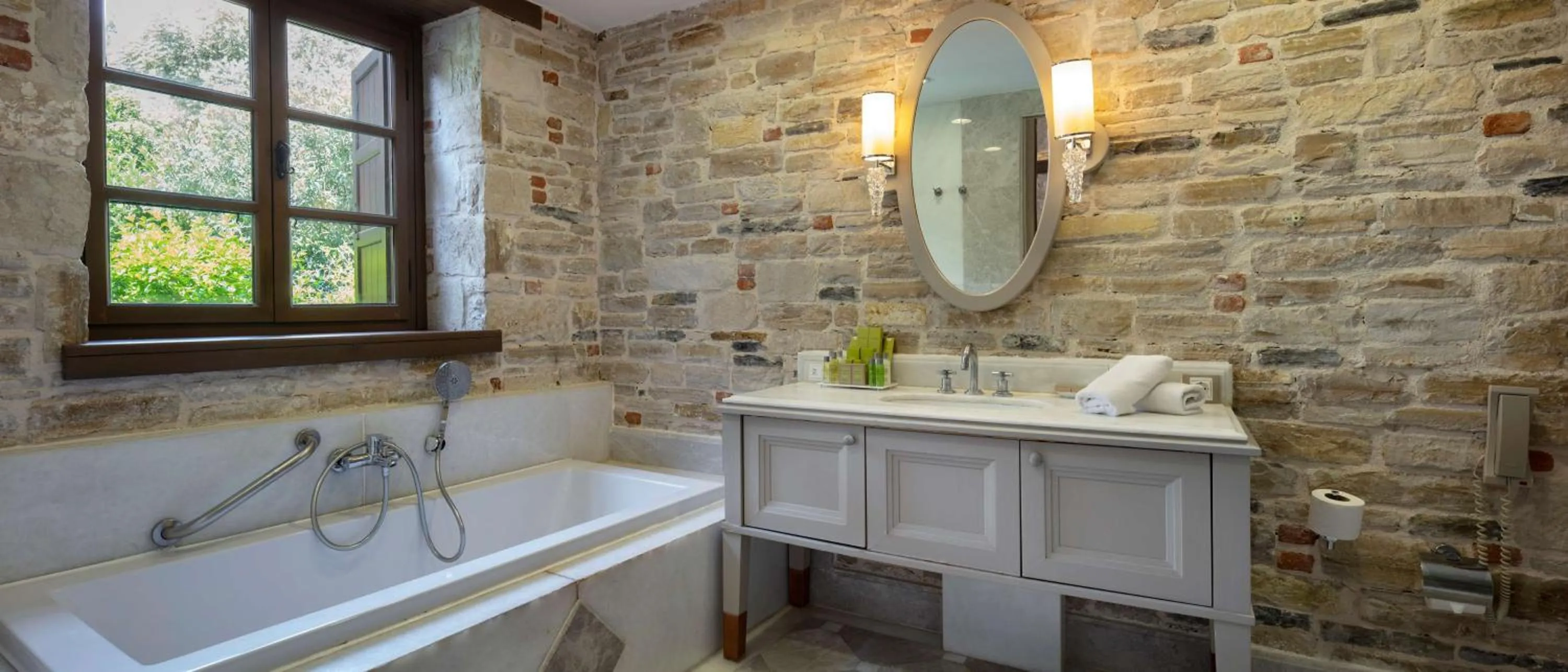 Bathroom in DoubleTree by Hilton Kusadasi