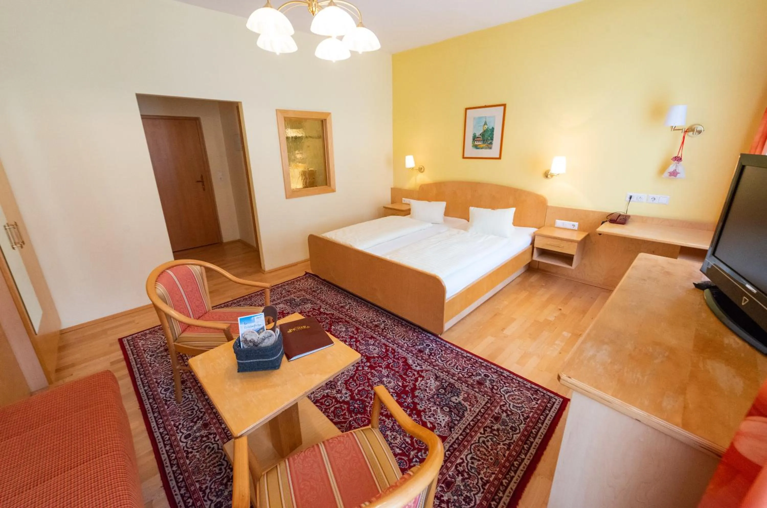 Bed in Landhotel Pacher