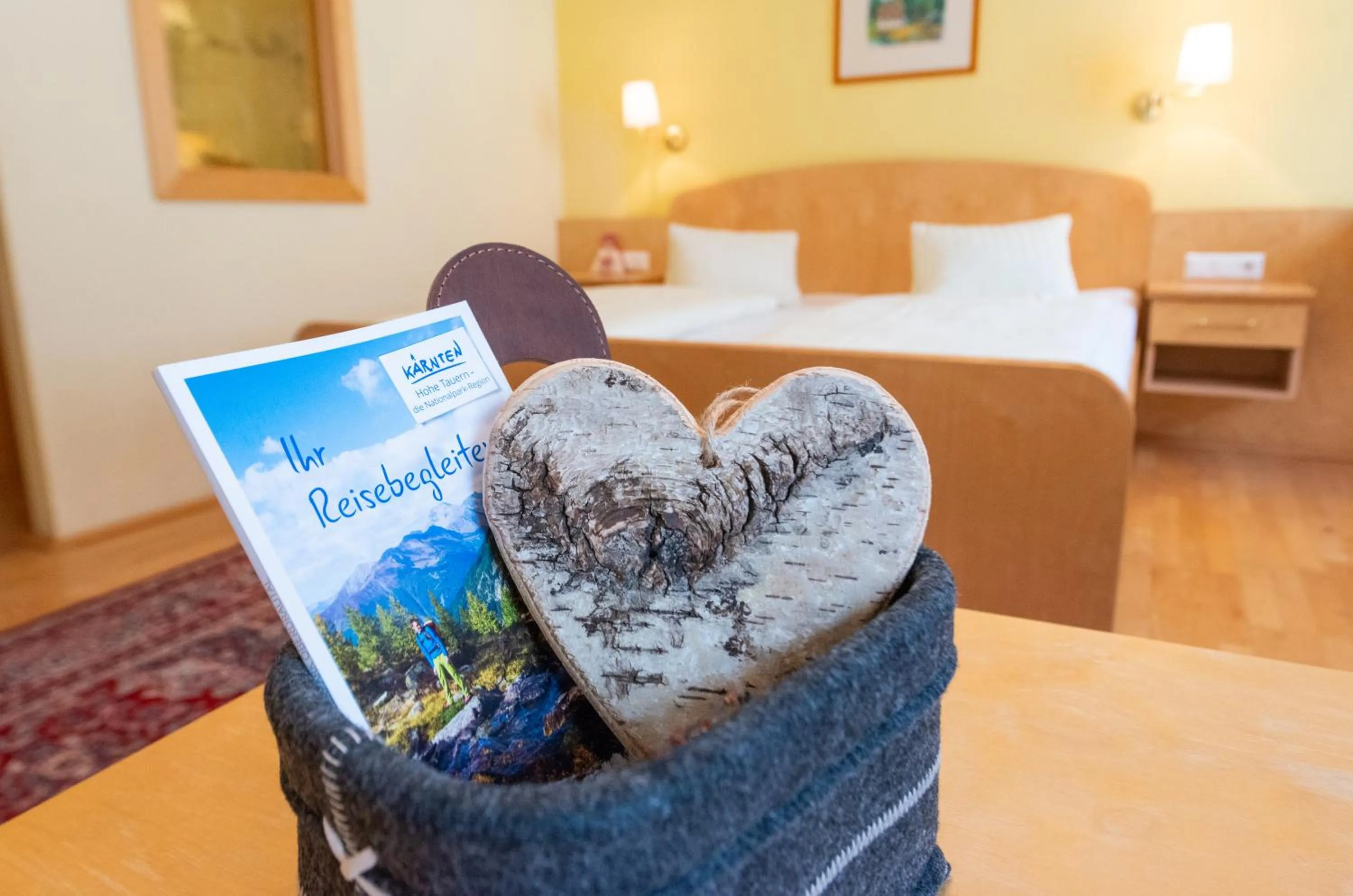 Decorative detail, Bed in Landhotel Pacher