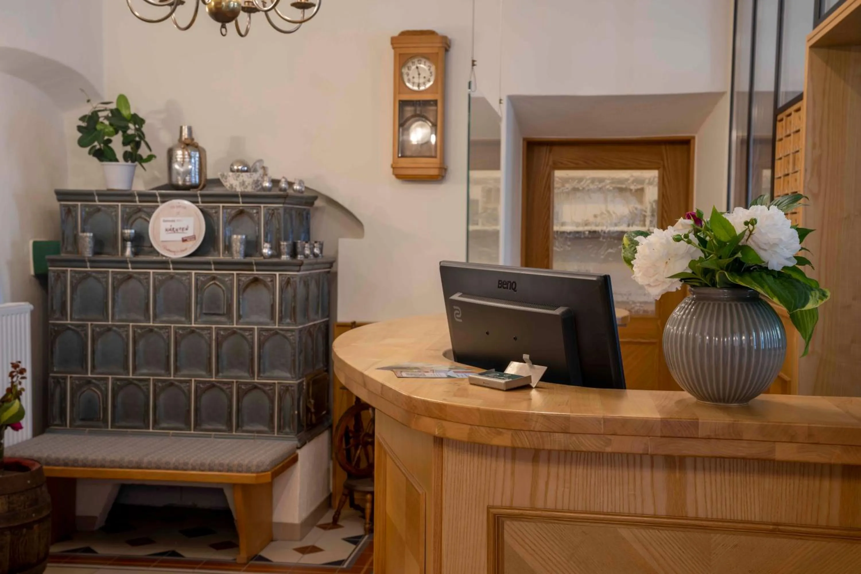 Lobby or reception in Landhotel Pacher