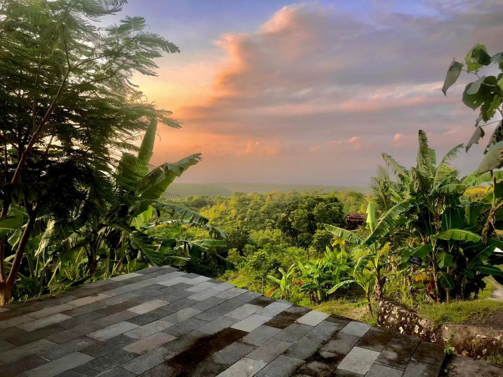 Natural landscape in Arya Resort Nusa Penida