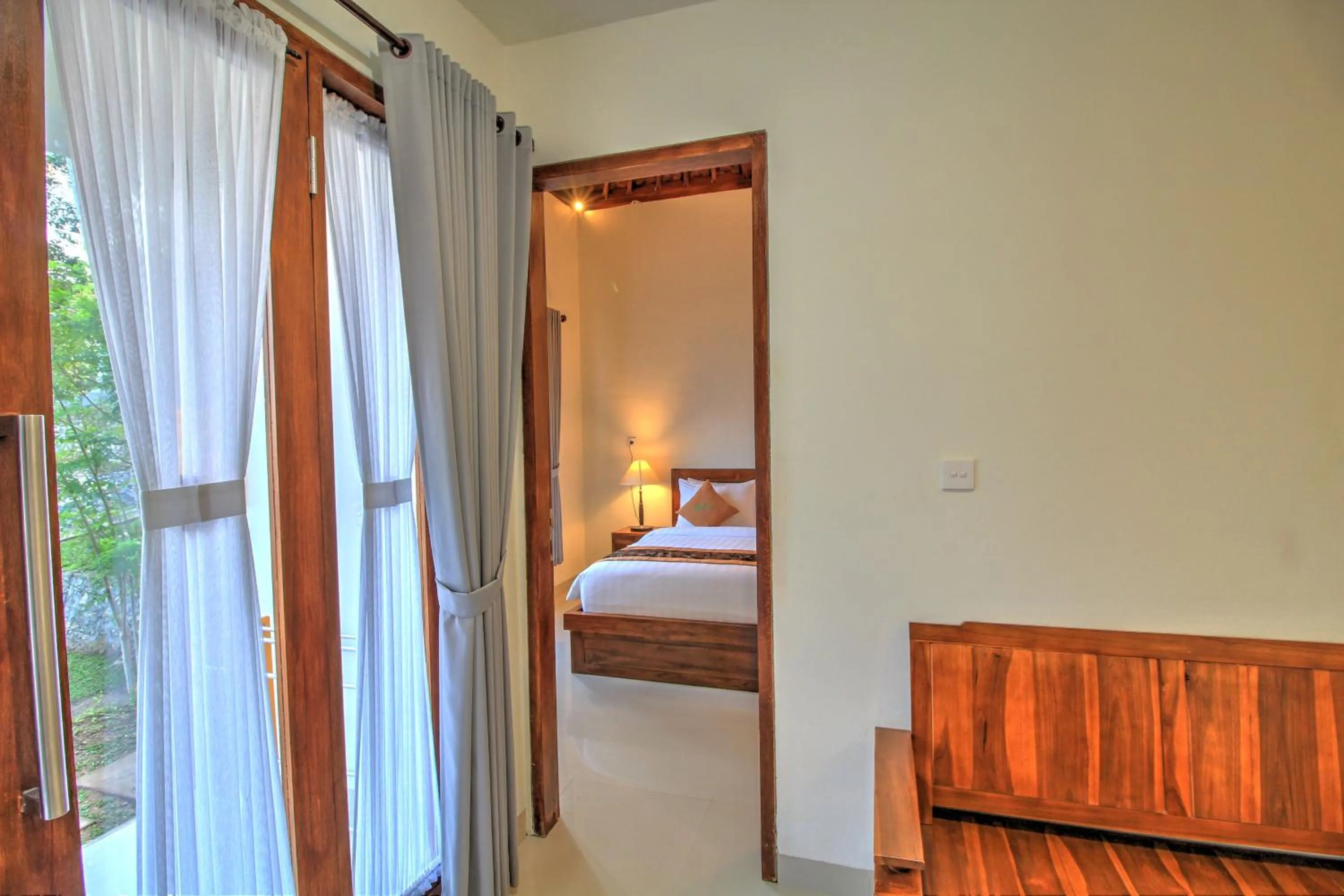 Living room, Bed in Arya Resort Nusa Penida