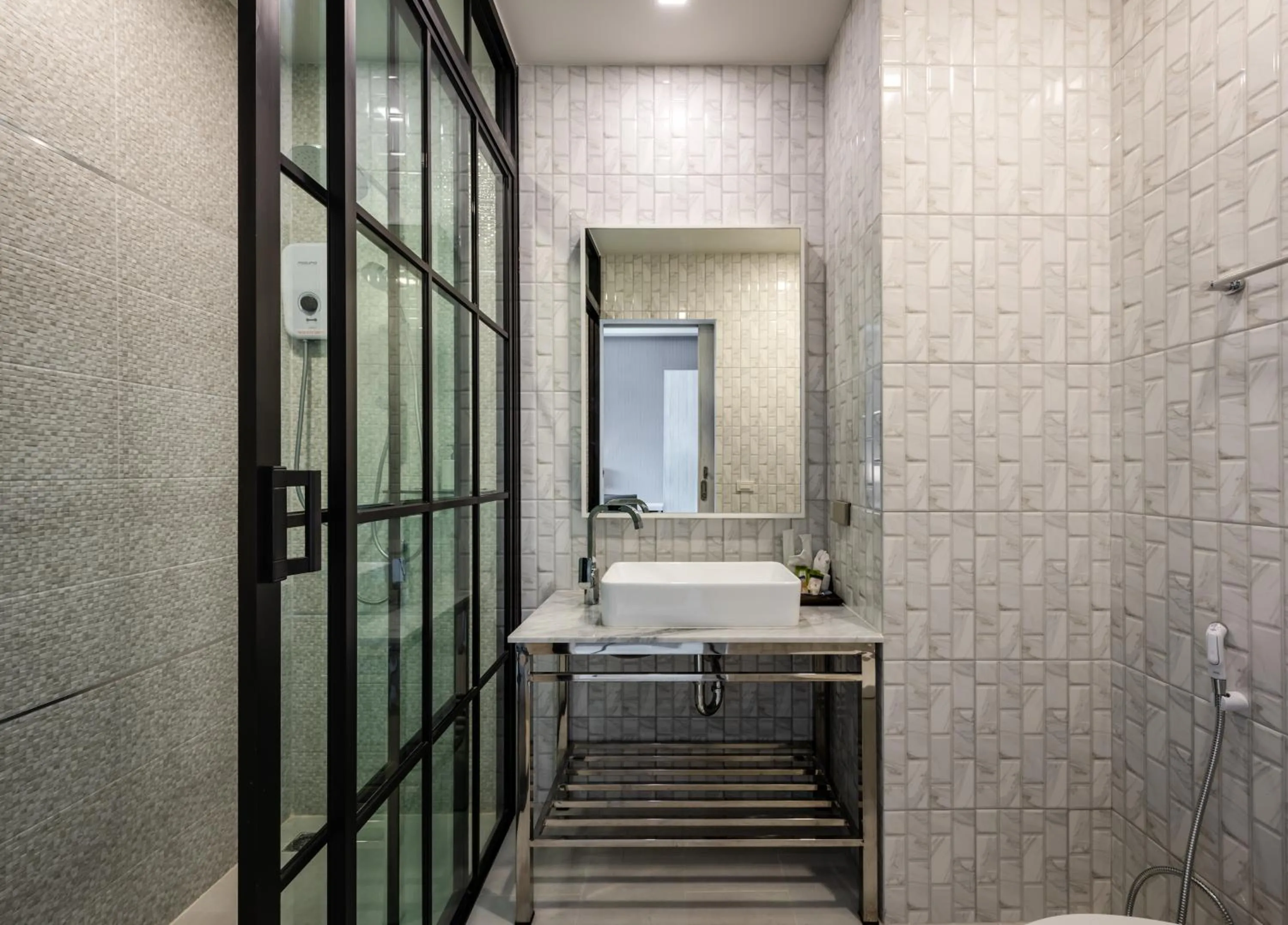 Bathroom in TREX Buriram Boutique Hotel