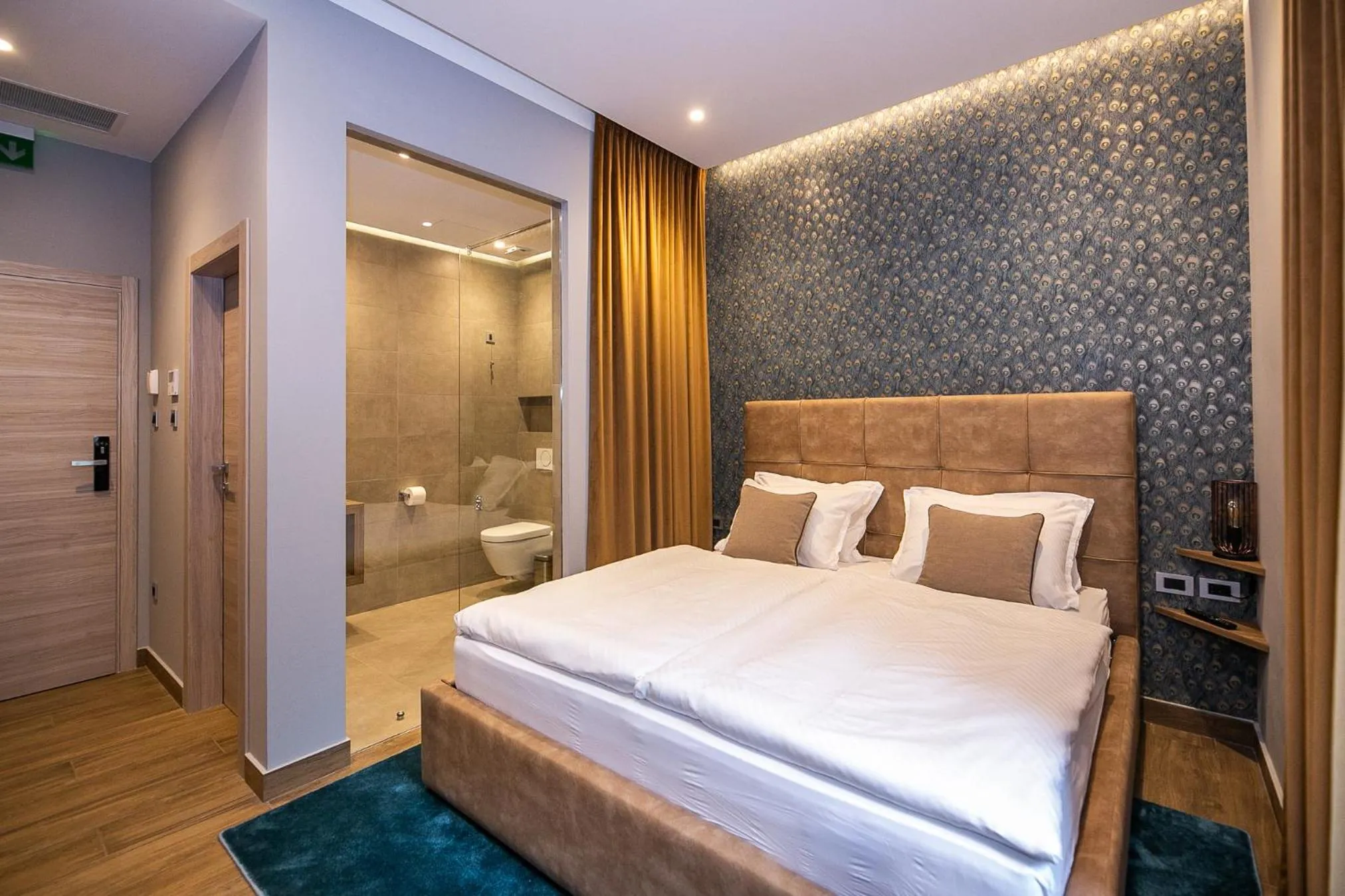 Bed in Teatro Suite & Rooms