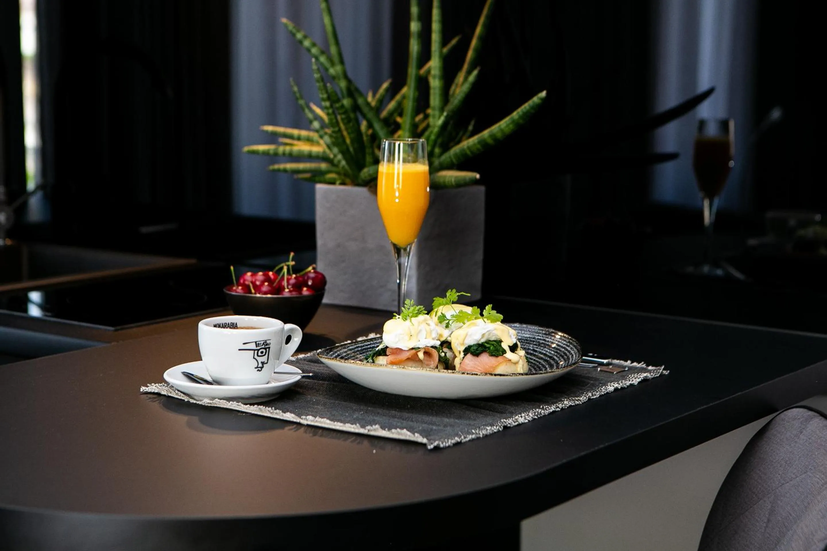 Food in Teatro Suite & Rooms