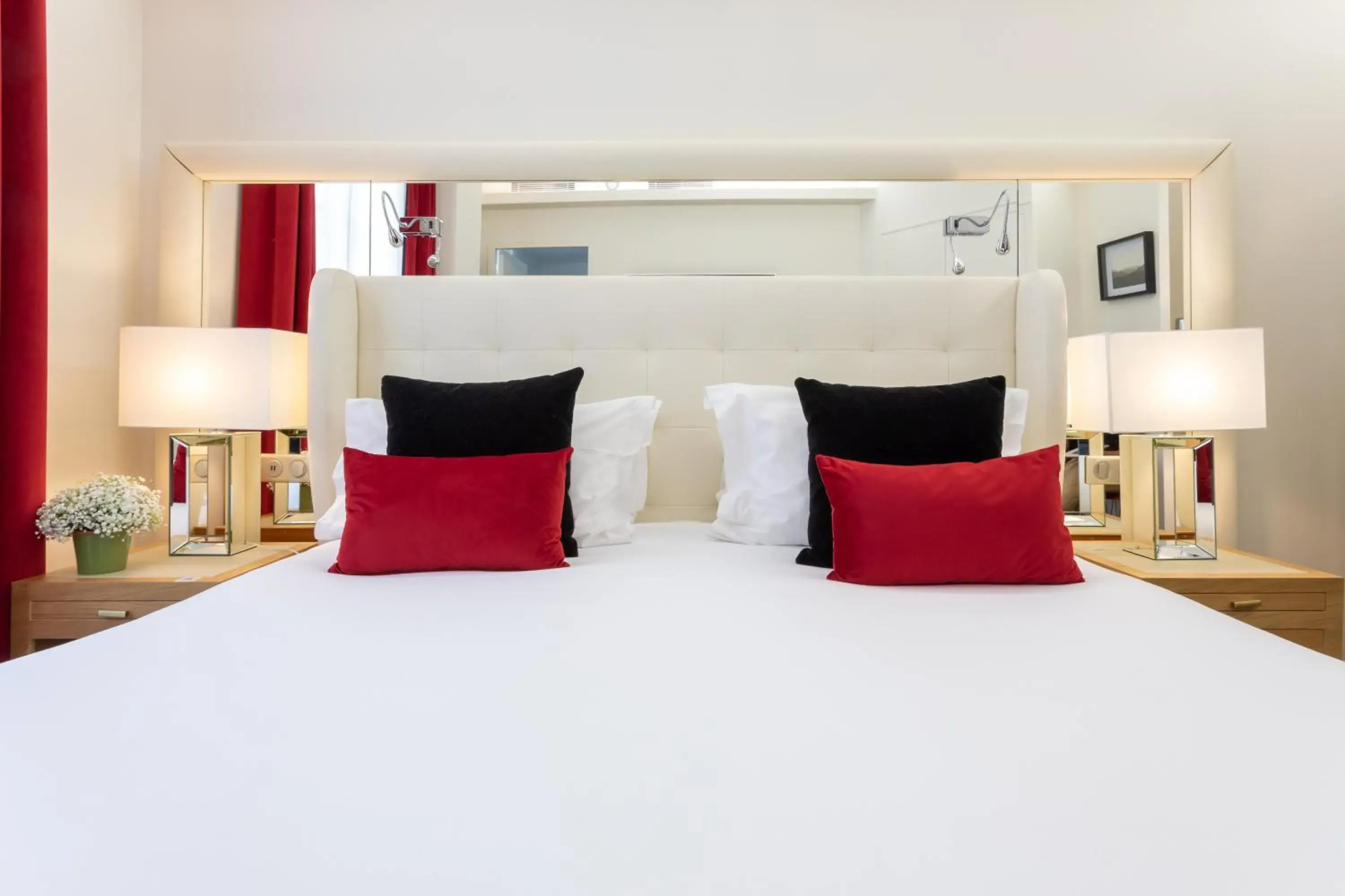 King Room with Balcony in Hotel Camille Paris Tapestry Collection by Hilton King Room with Balcony in Hotel Camille Paris Tapestry Collection by Hilton